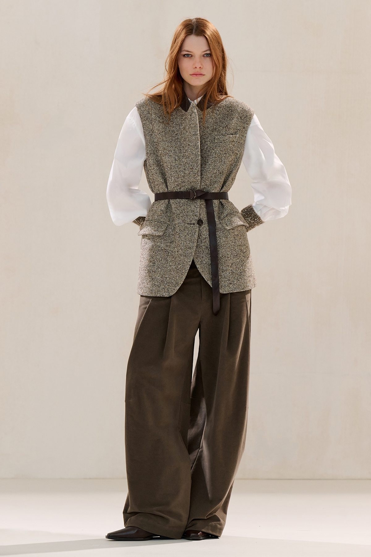 Gilet melange Brunello Cucinelli