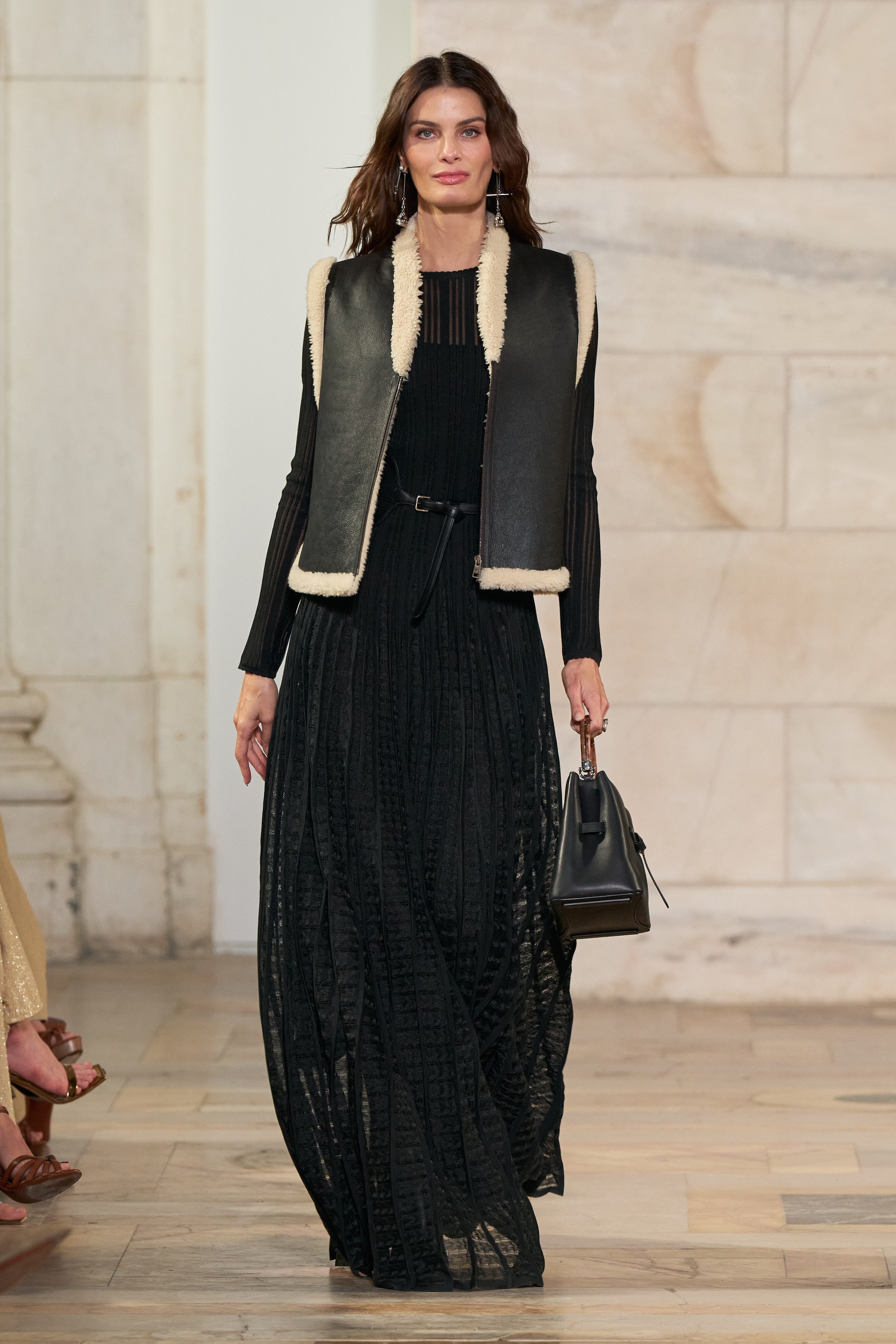 Gilet in stile montone Ralph Lauren