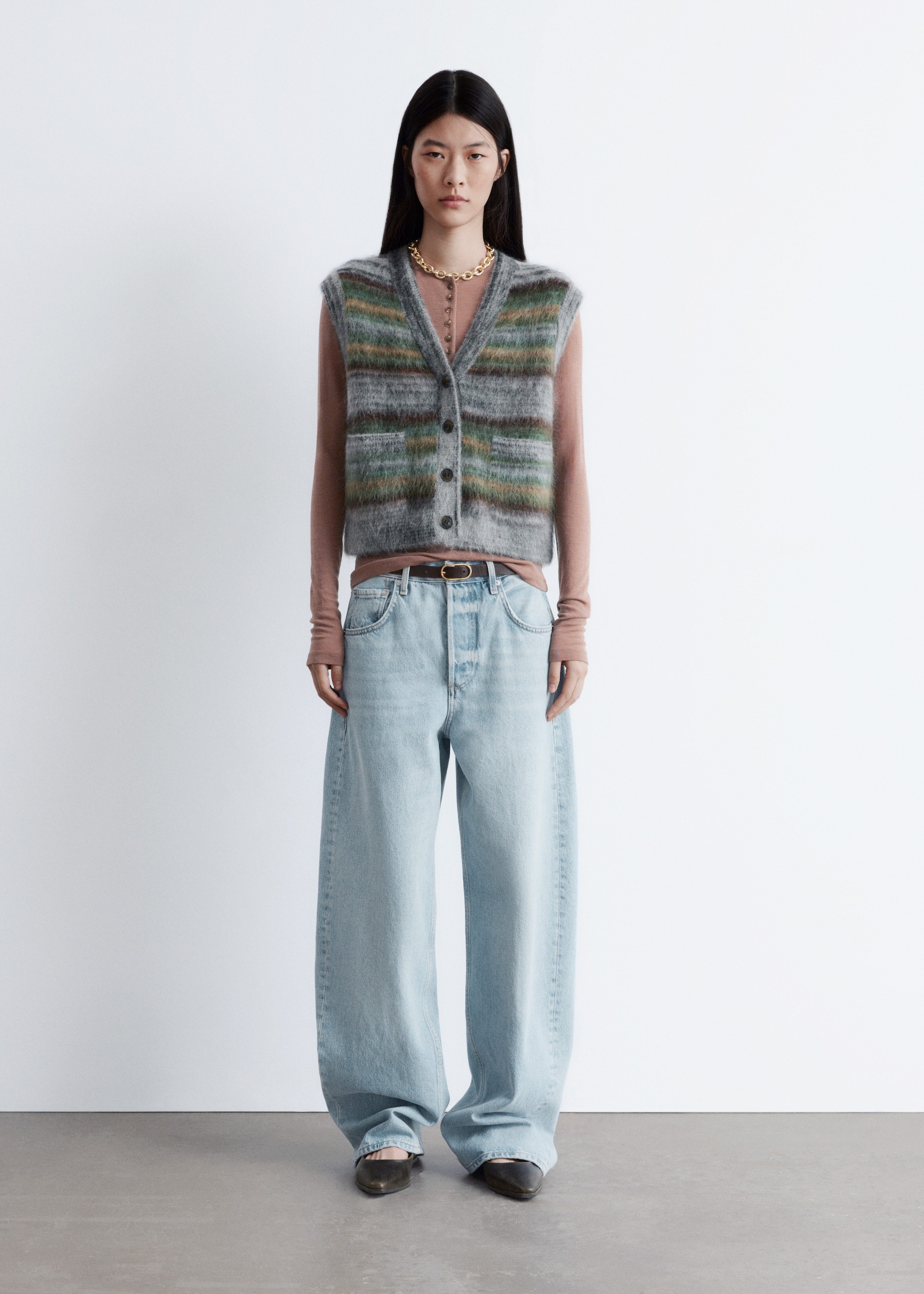 Gilet in maglia con bottoni &Other Stories