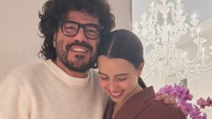 Come si è vestita Jolanda Renga per la prima serata del Festival