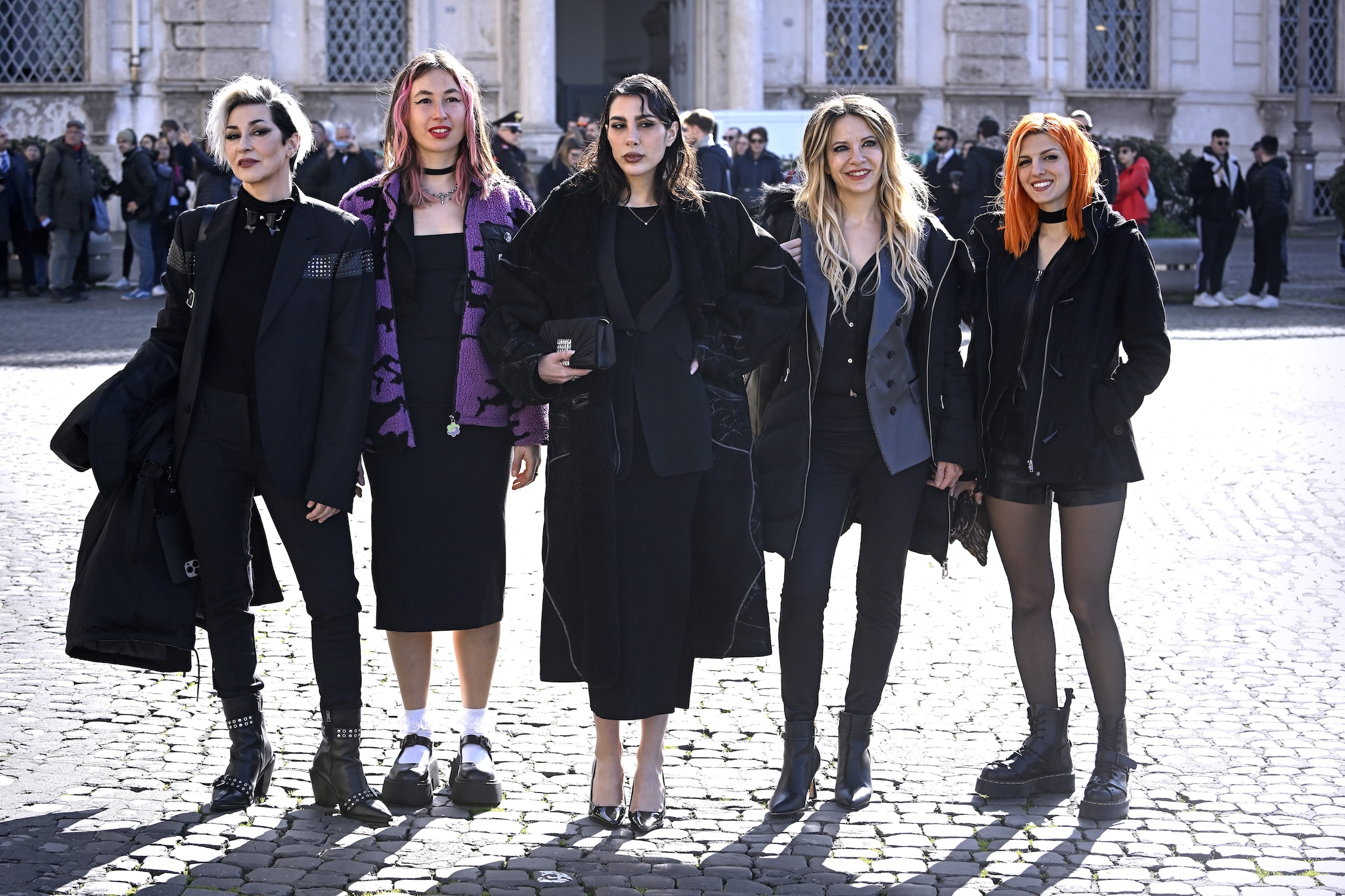 Le Bambole di Pezza per l’incontro con Mattarella prima di Sanremo 2026