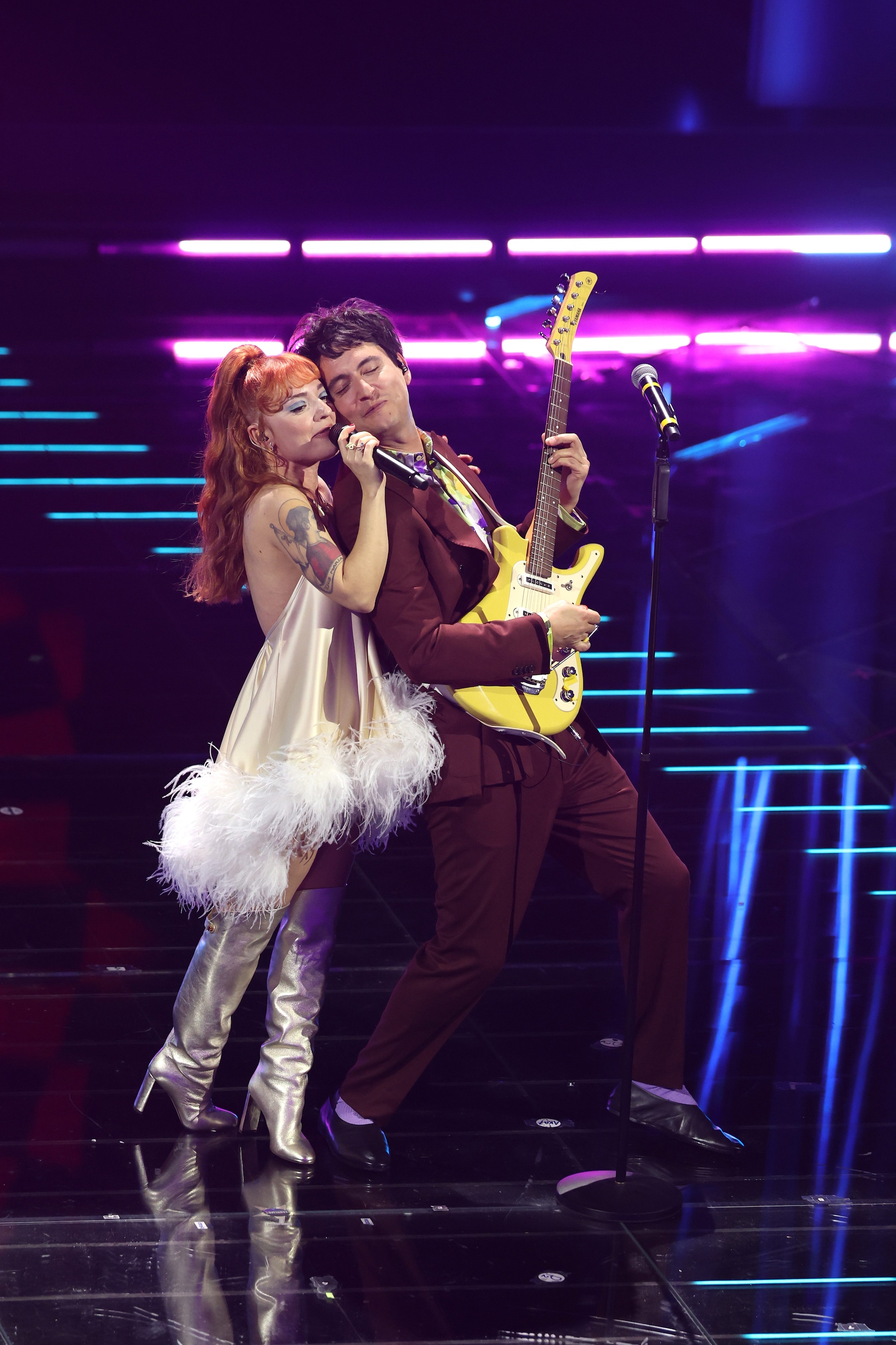 Maria Antonietta & Colombre in Corneliani