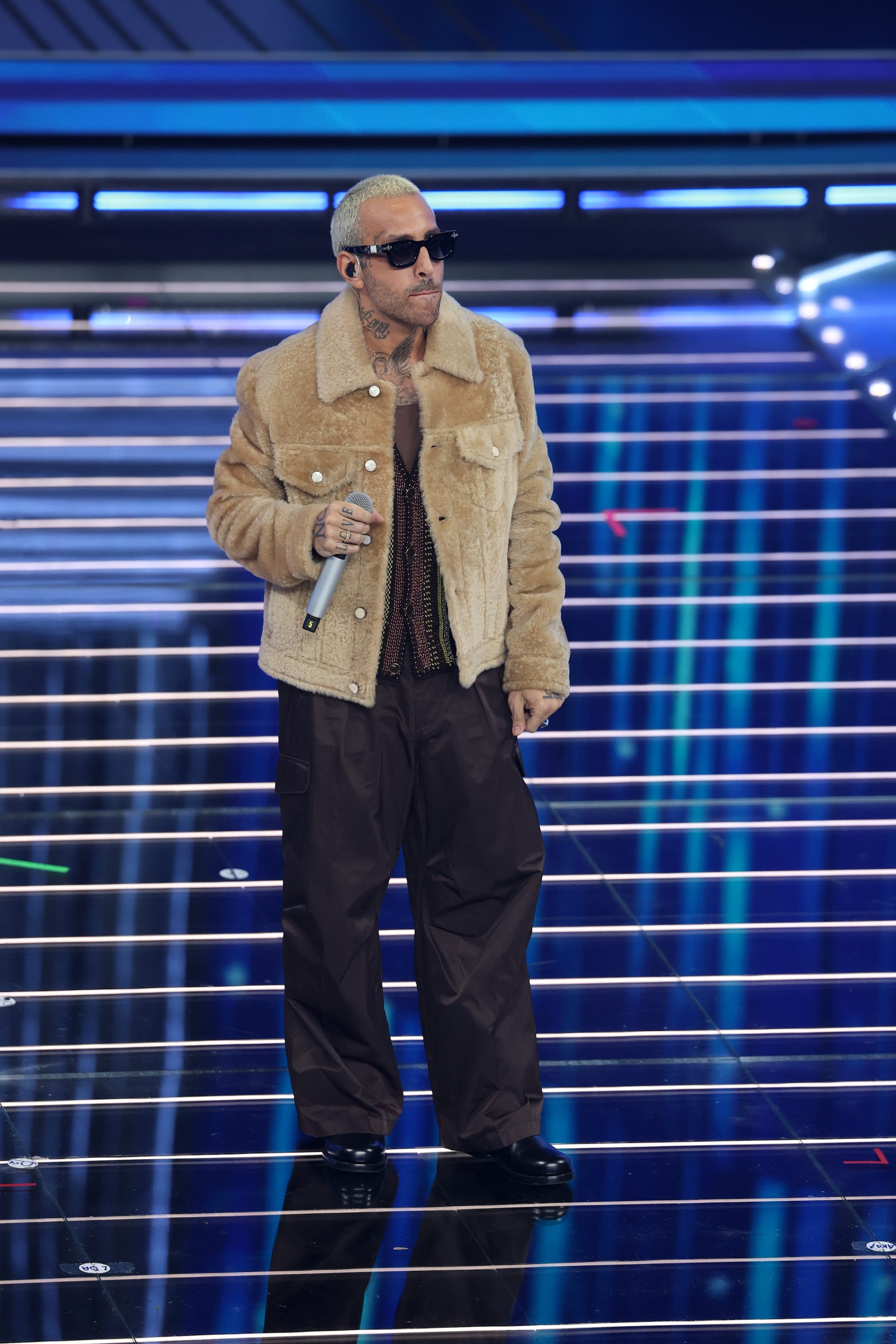 Luchè in Louis Vuitton