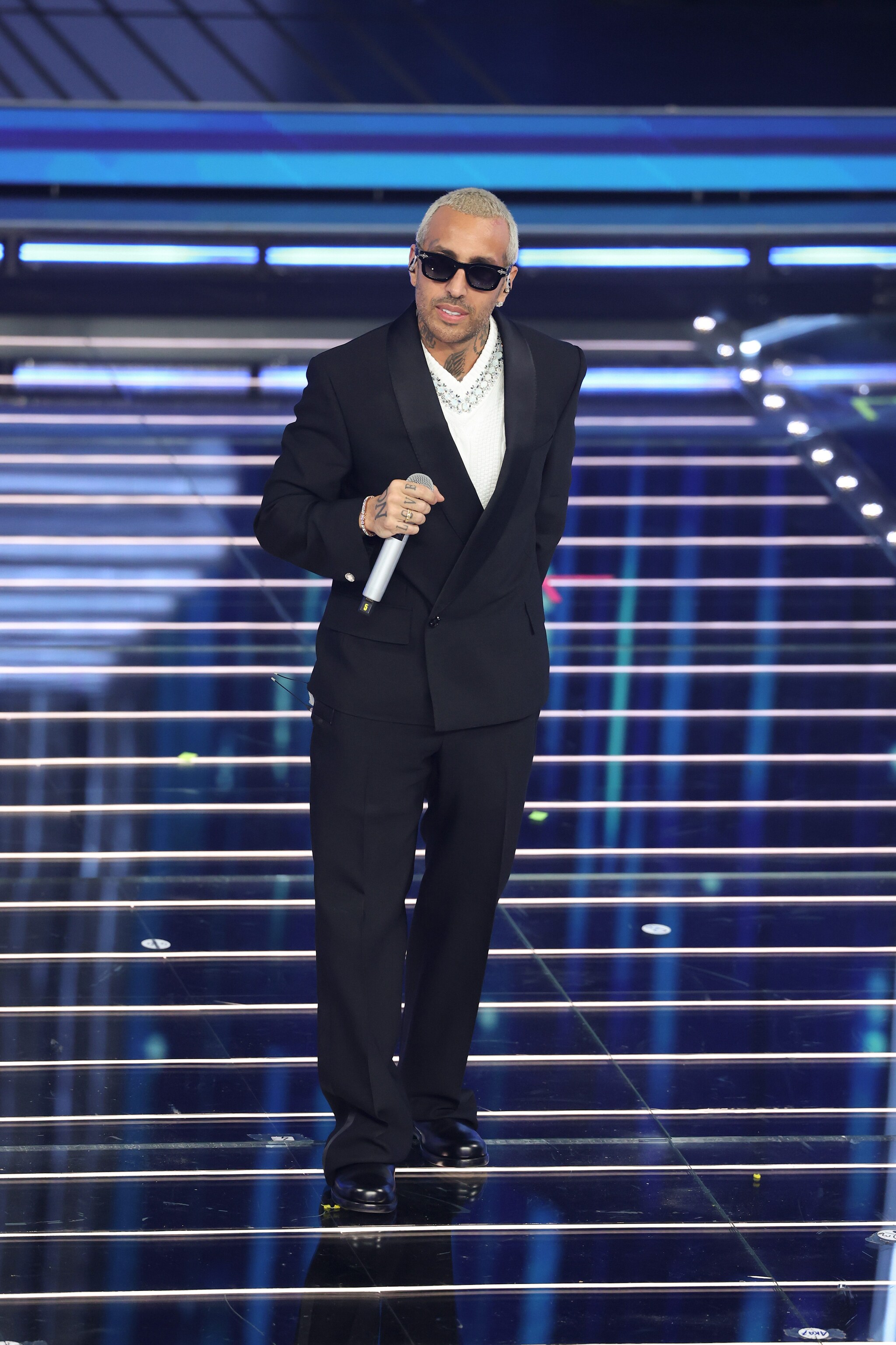 Luchè in Louis Vuitton