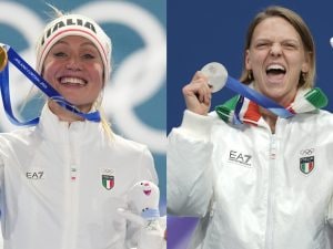 Unghie tricolore e smalto fluo alle Olimpiadi Milano-Cortina per le campionesse Fontana e Lollobrigida