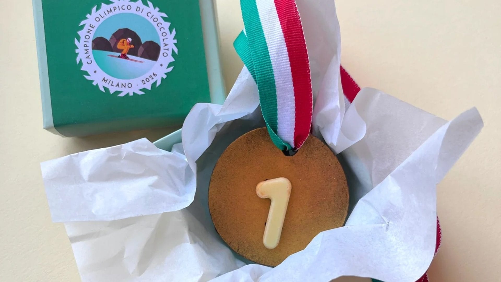 Come diventare un campione di Milano Cortina? Con la medaglia olimpica di cioccolato