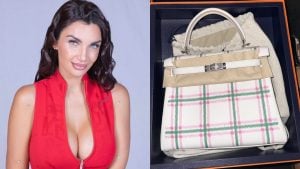 La nuova borsa di lusso di Elettra Lamborghini
