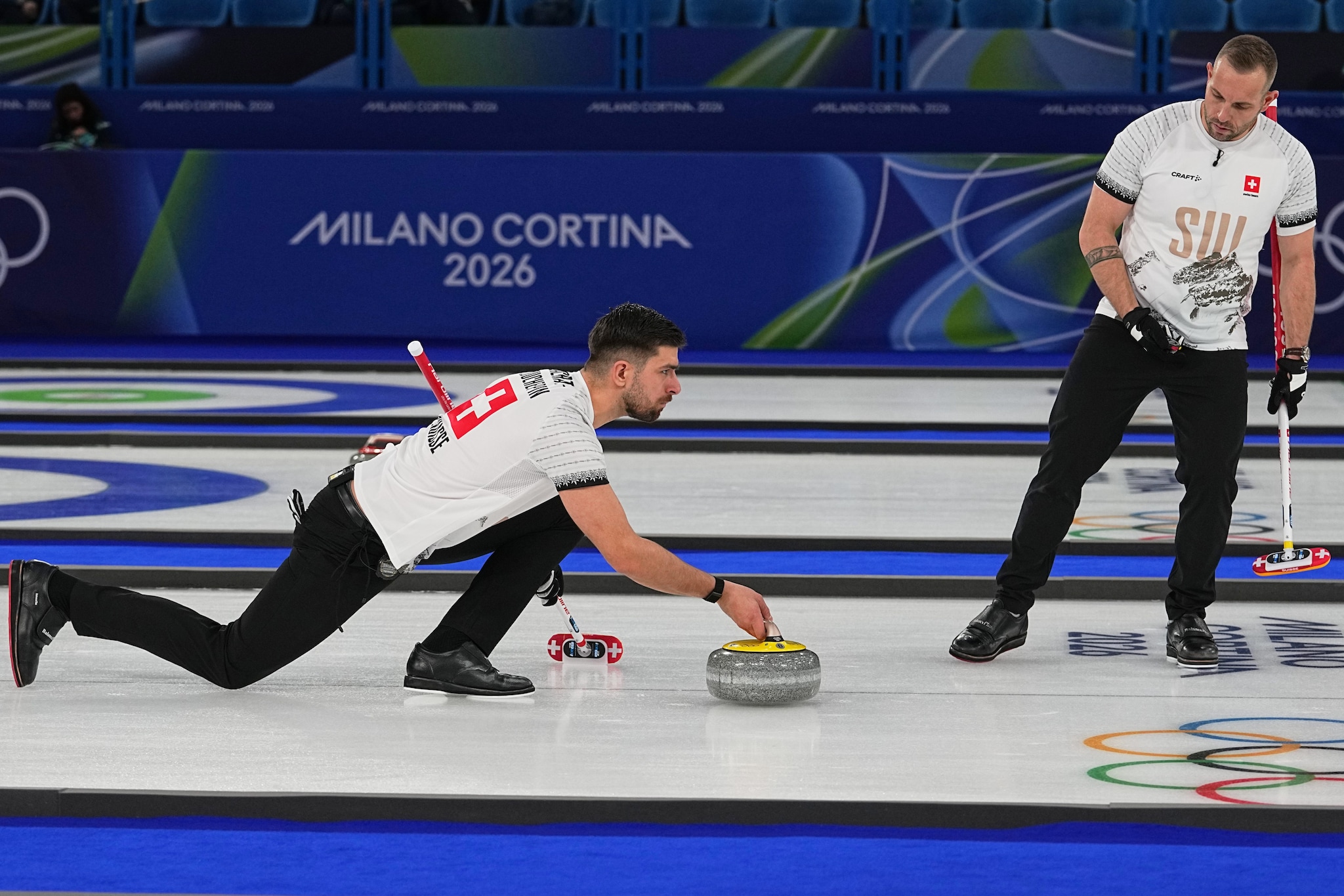Partita di curling a Milano–Cortina 2026