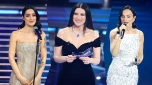 Ma perché a Sanremo vestono tutti di nero? I voti ai look della prima serata