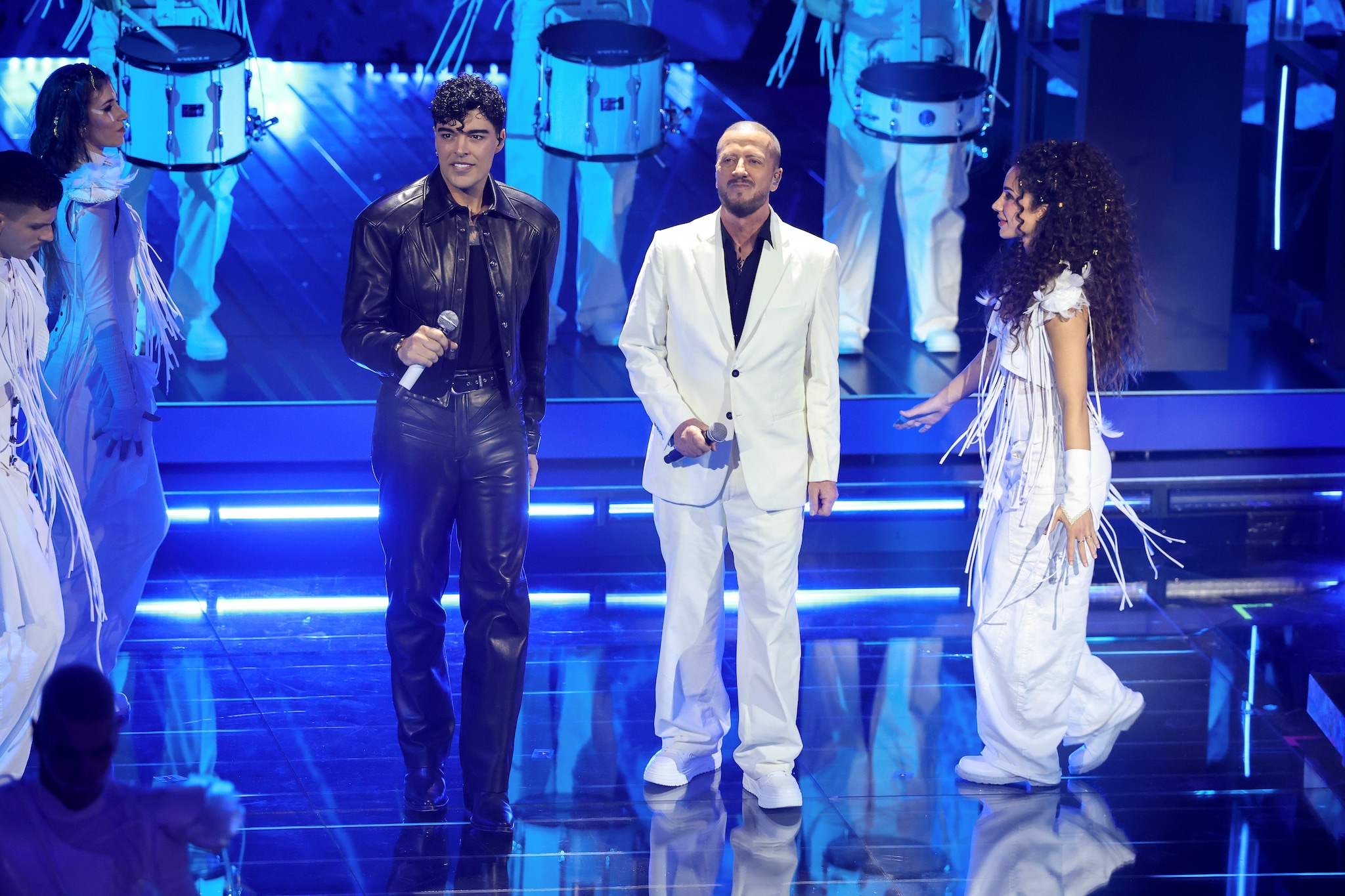 Raf e Stash dei The Kolors in Pence1979