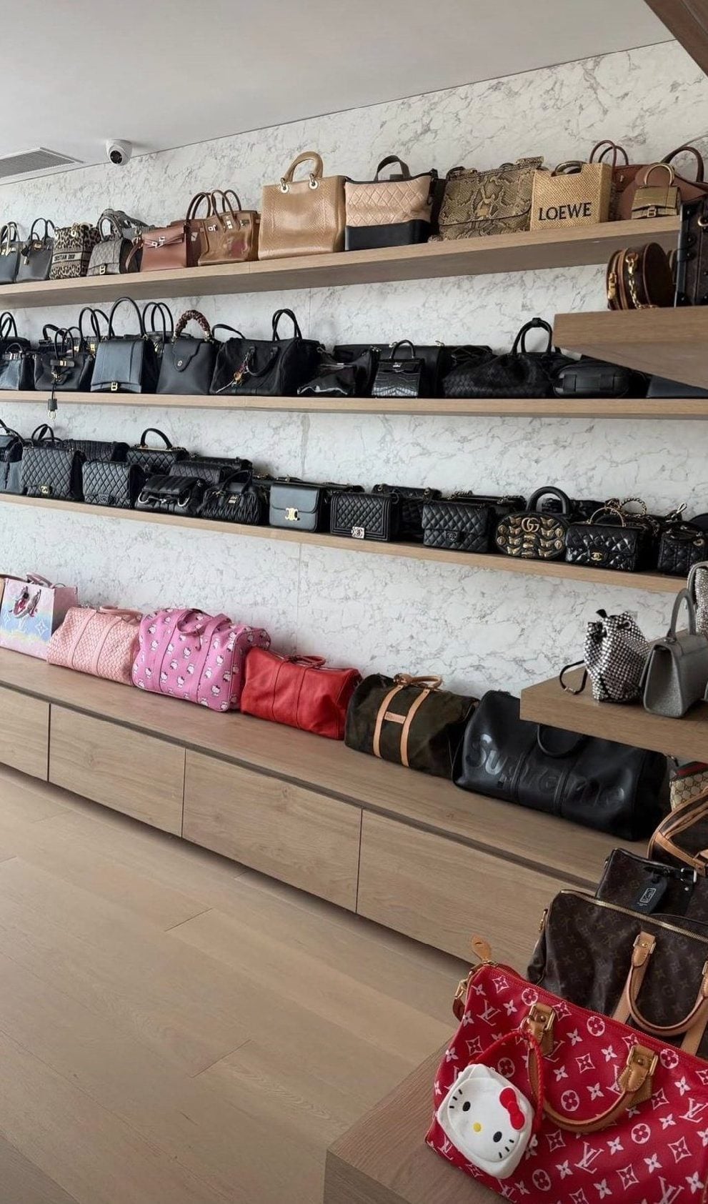 La cabina armadio di Wanda Nara