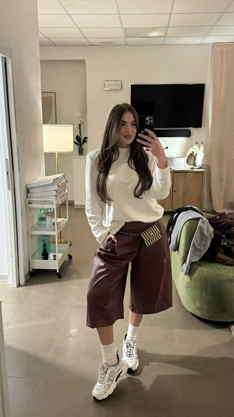 Il look casual di Chanel Totti