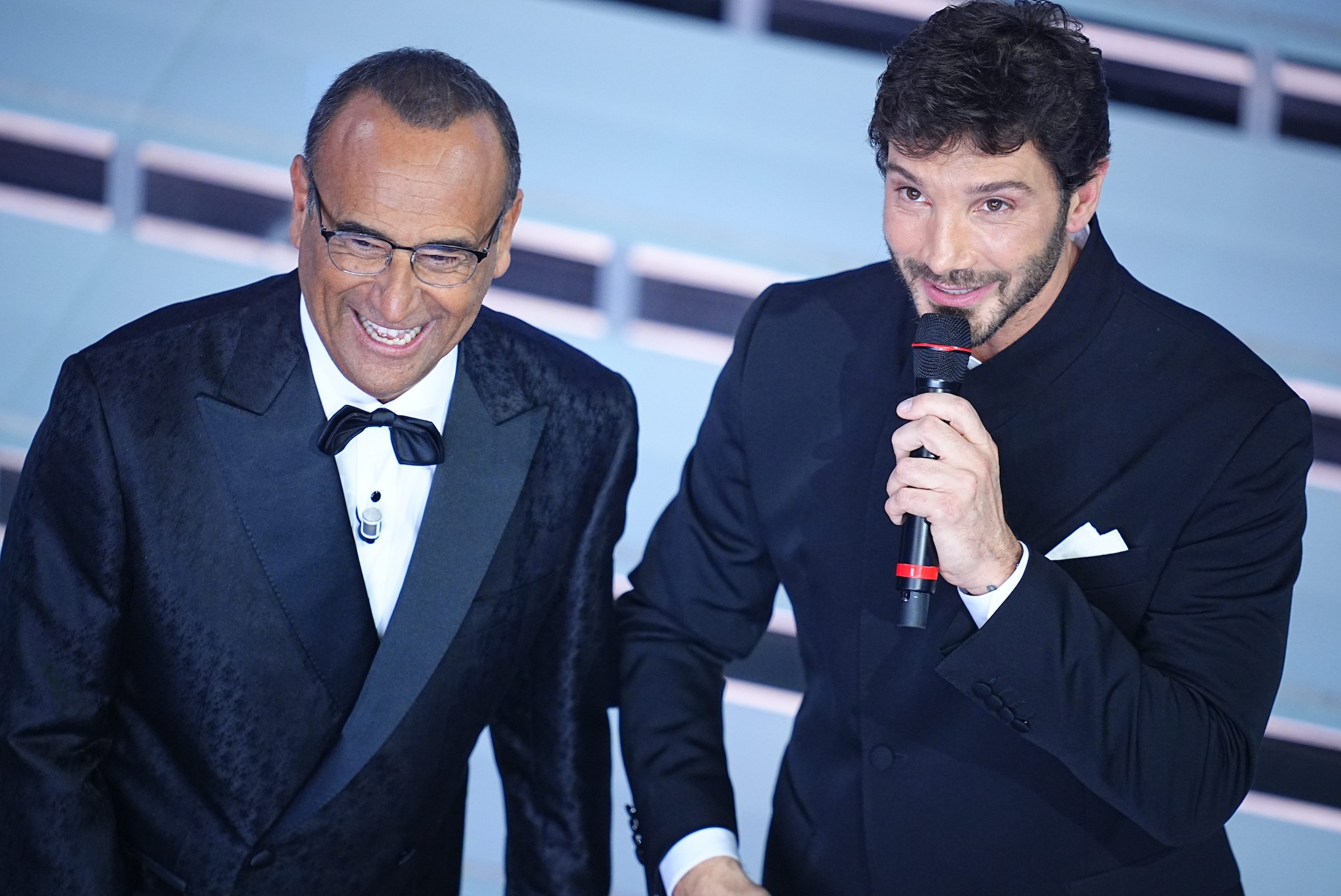 Carlo Conti e Stefano De Martino