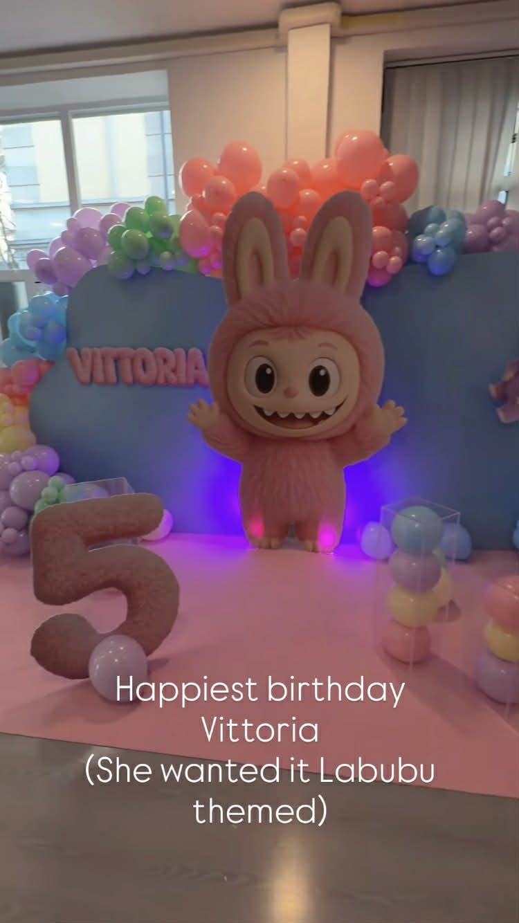 L’allestimento della festa