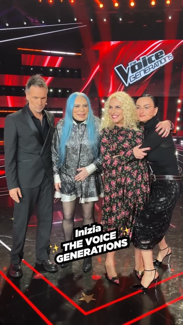 Arisa in total black a The Voice Generation