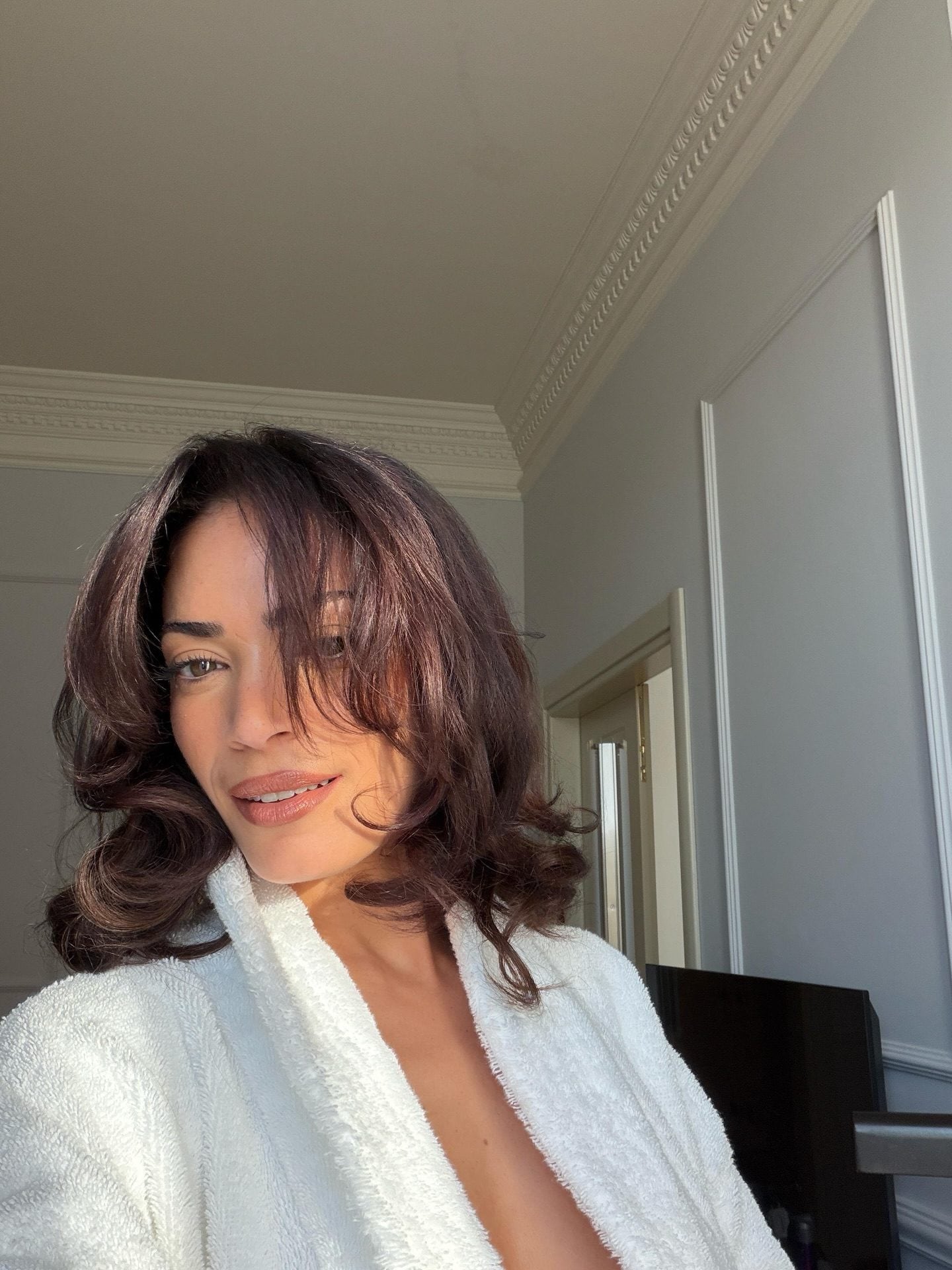 Il caschetto vaporoso di Elodie