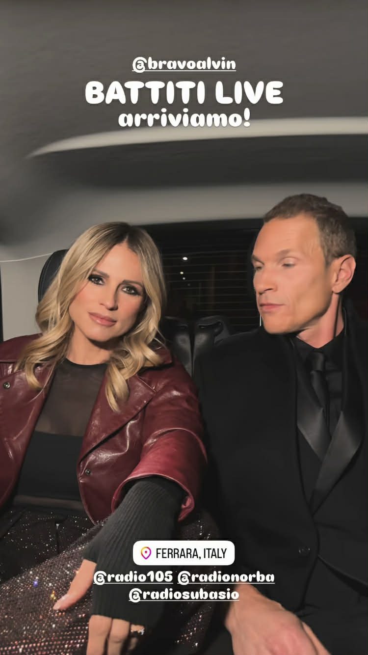 Michelle Hunziker con i guantini tagliati