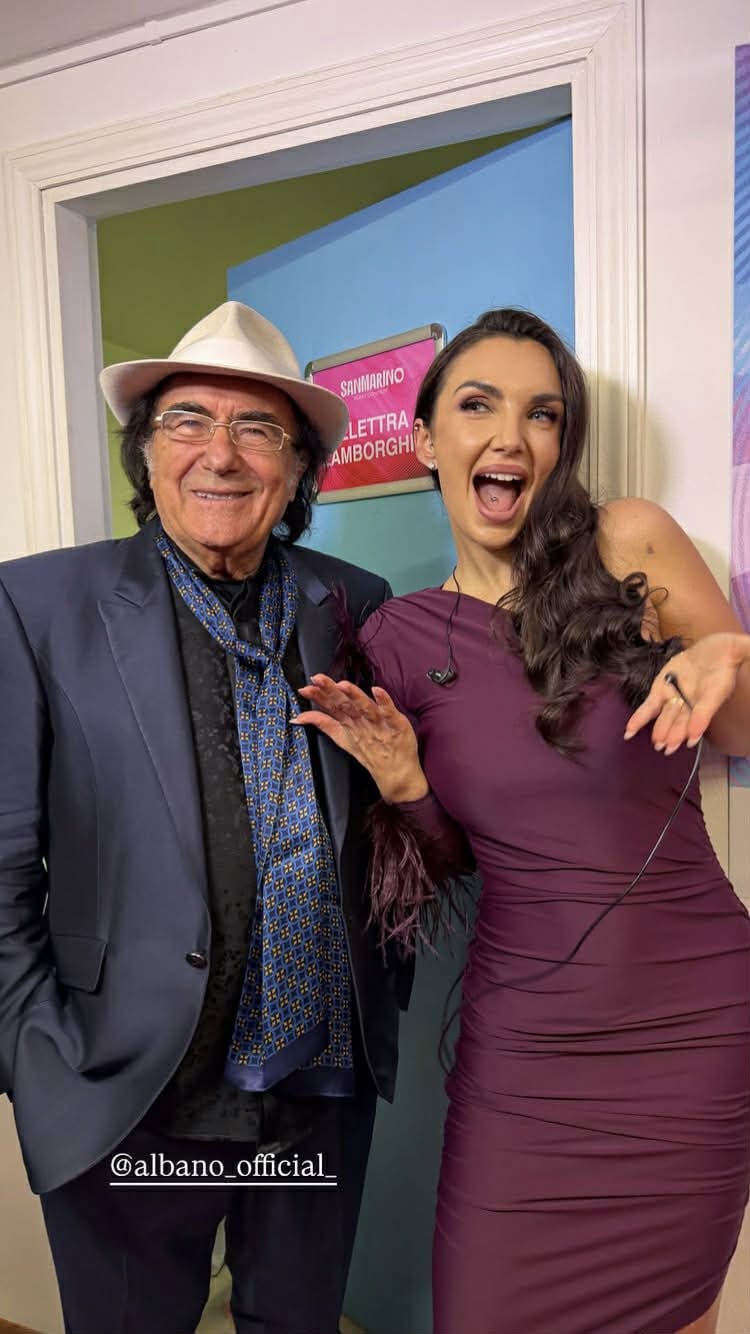 Elettra Lamborghini e Al Bano