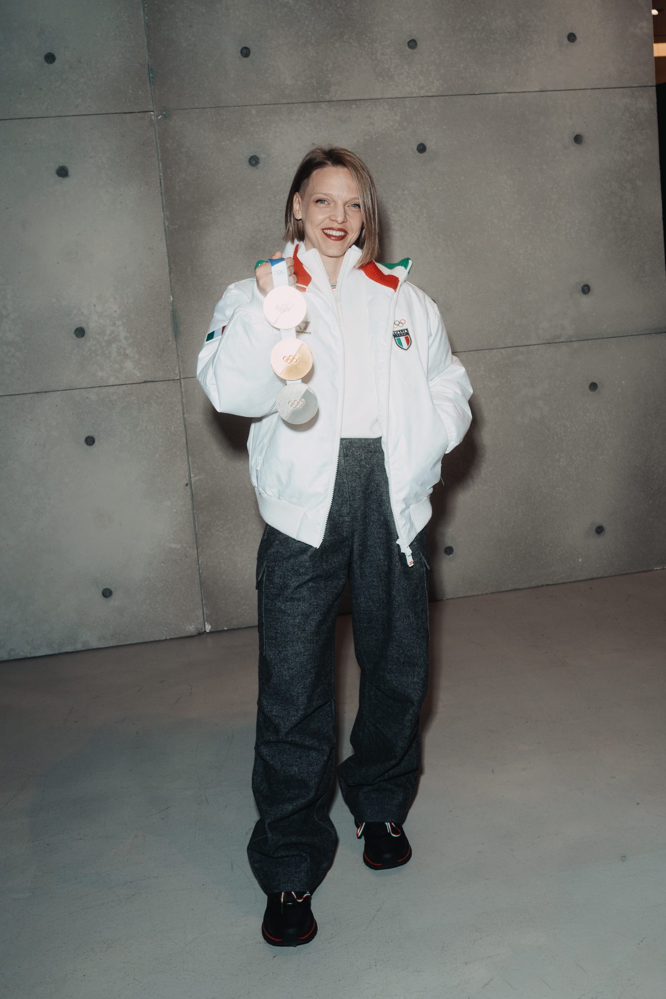 Arianna Fontana da Emporio Armani