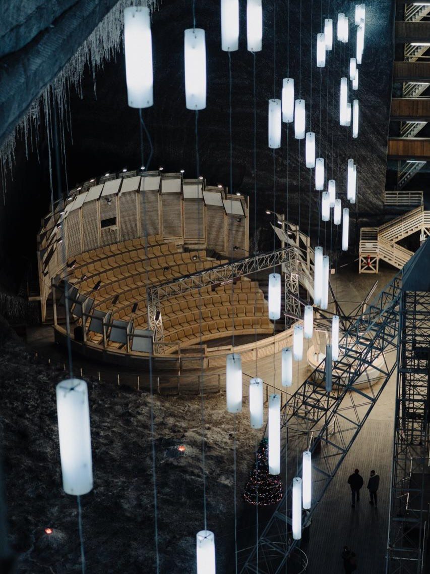 Dettaglio della Salina Turda