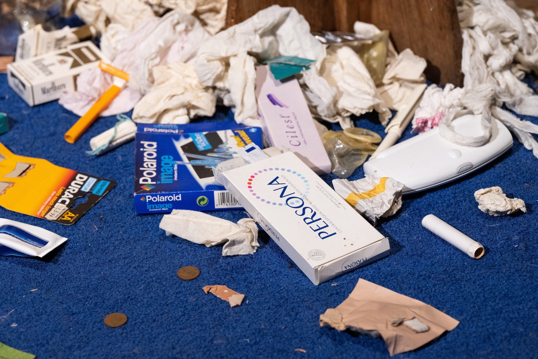 Dettaglio di My Bed, Tracey Emin