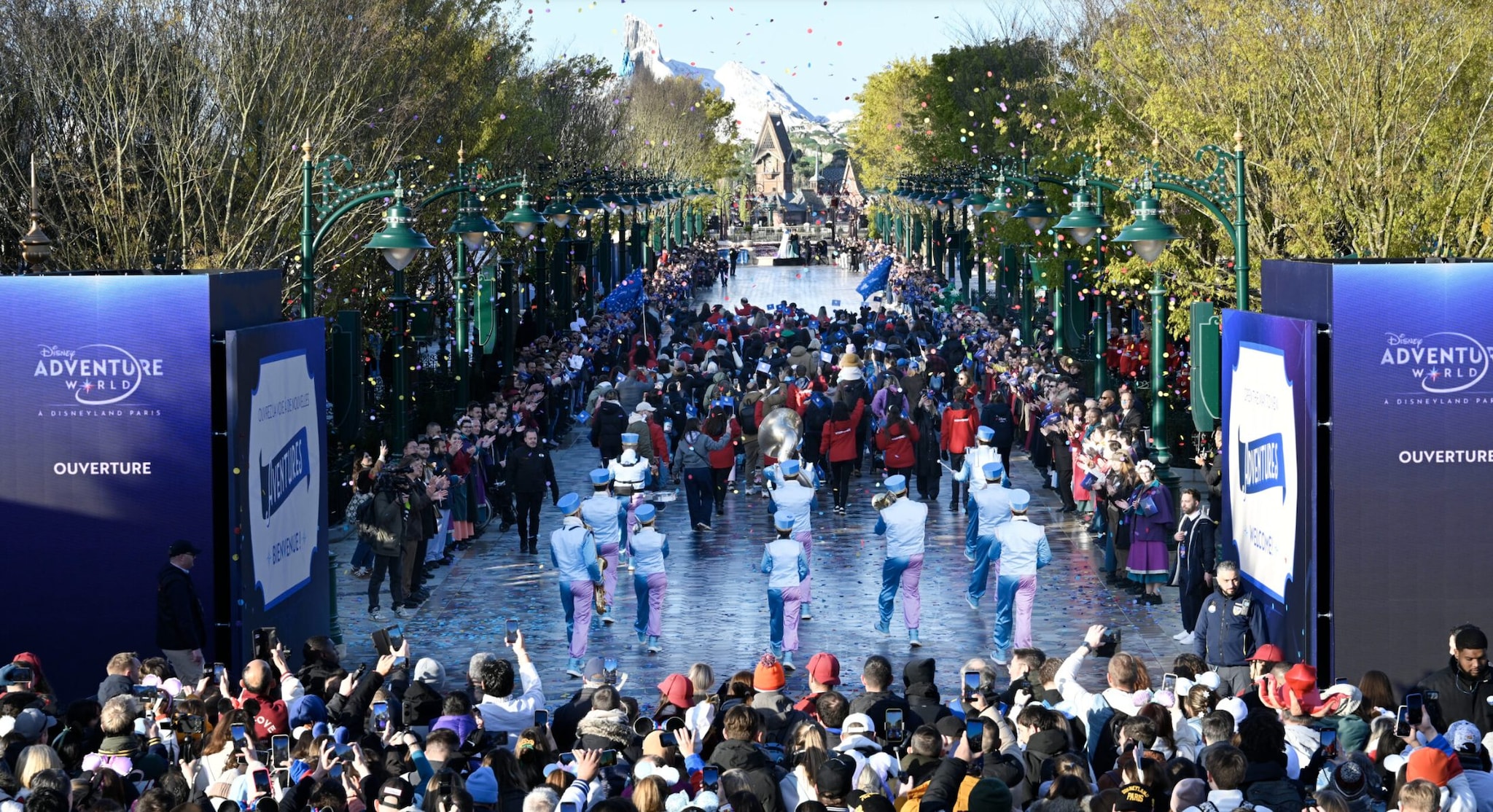 Disneyland al momento dell’inaugurazione