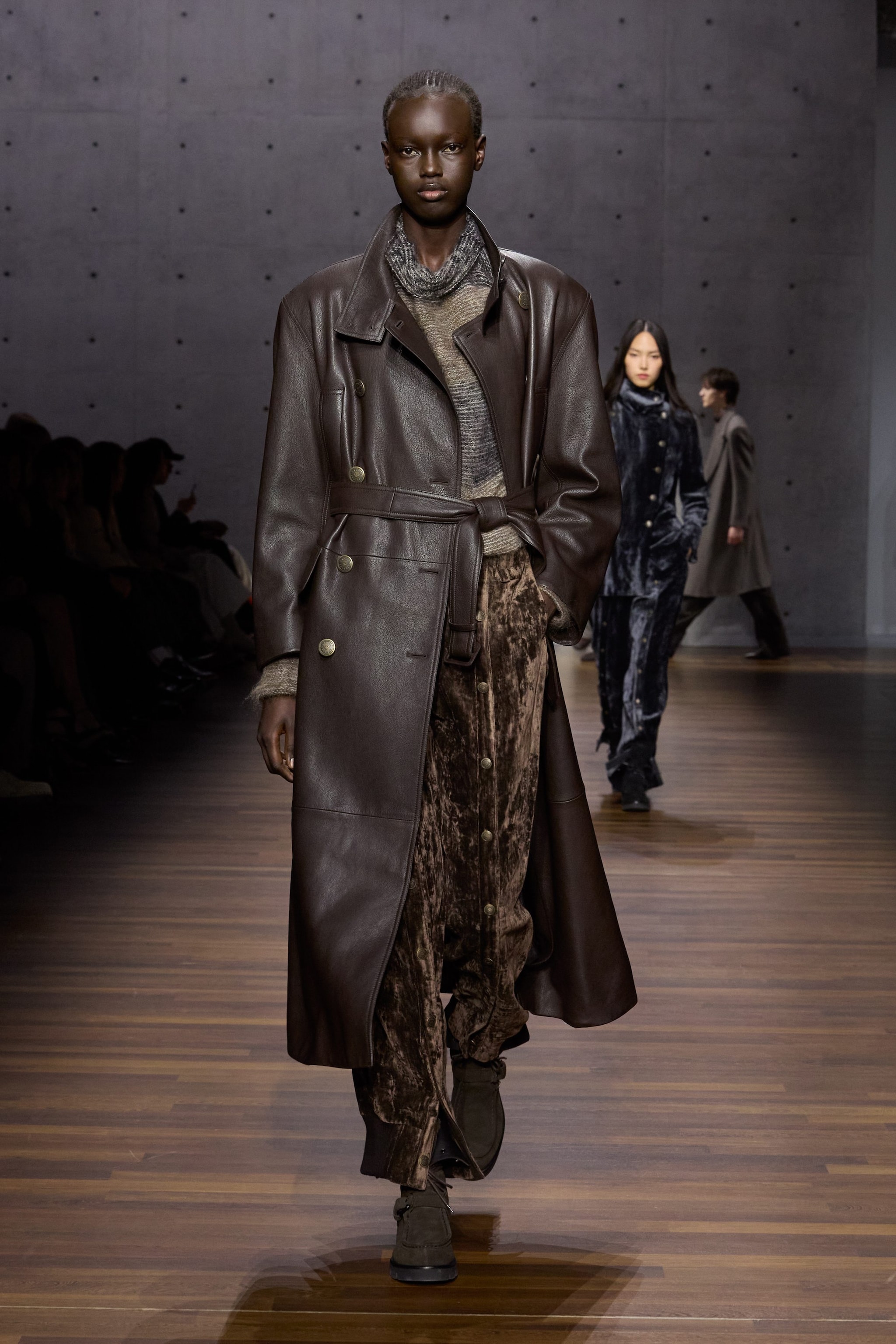 Un look Emporio Armani dalla sfilata Autunno/Inverno 2026–2027
