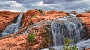 Gunlock Falls, come vedere le cascate apparse solo quattro volte negli ultimi 15 anni