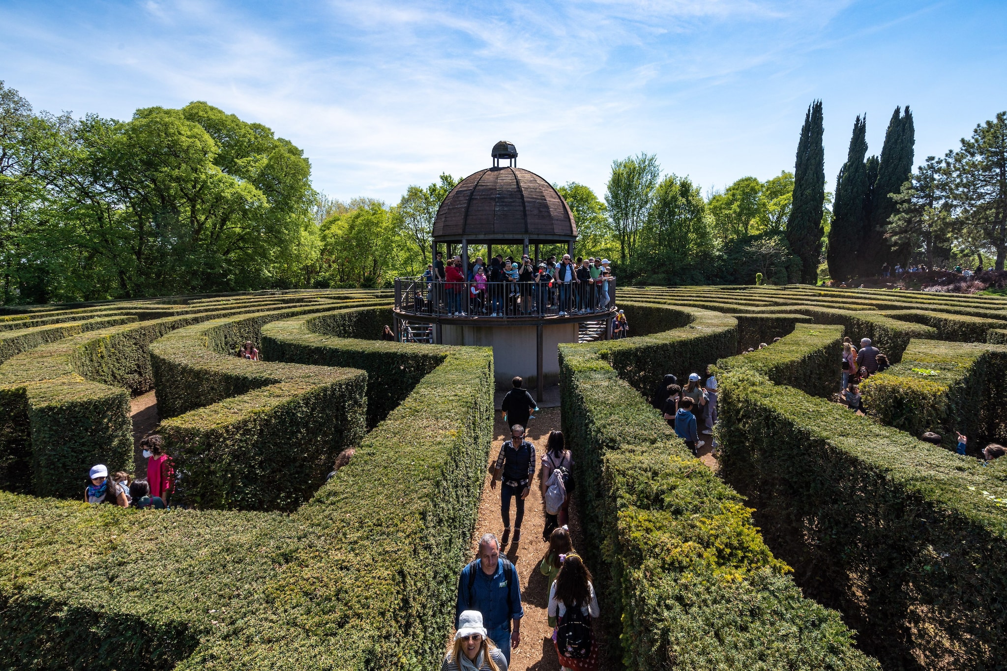 Il labirinto del giardino Sigurtà
