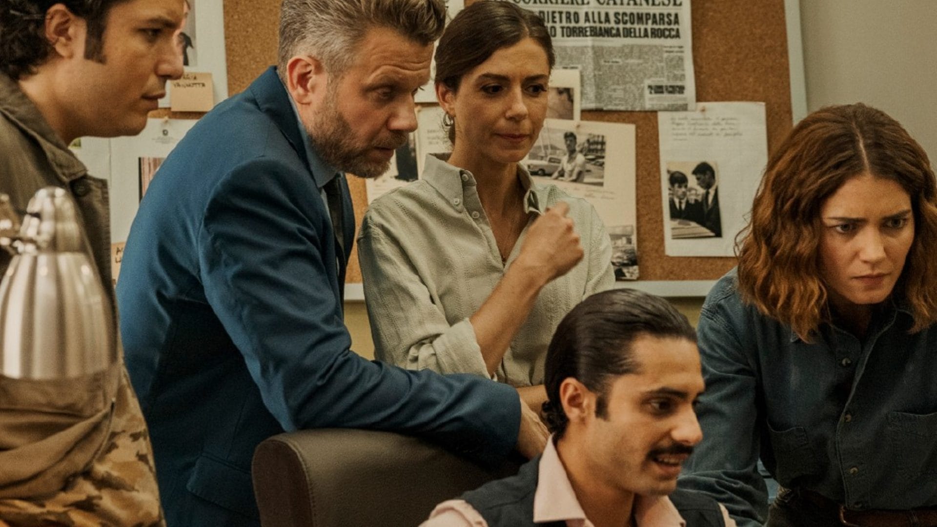 La squadra di Vanina al commissariato