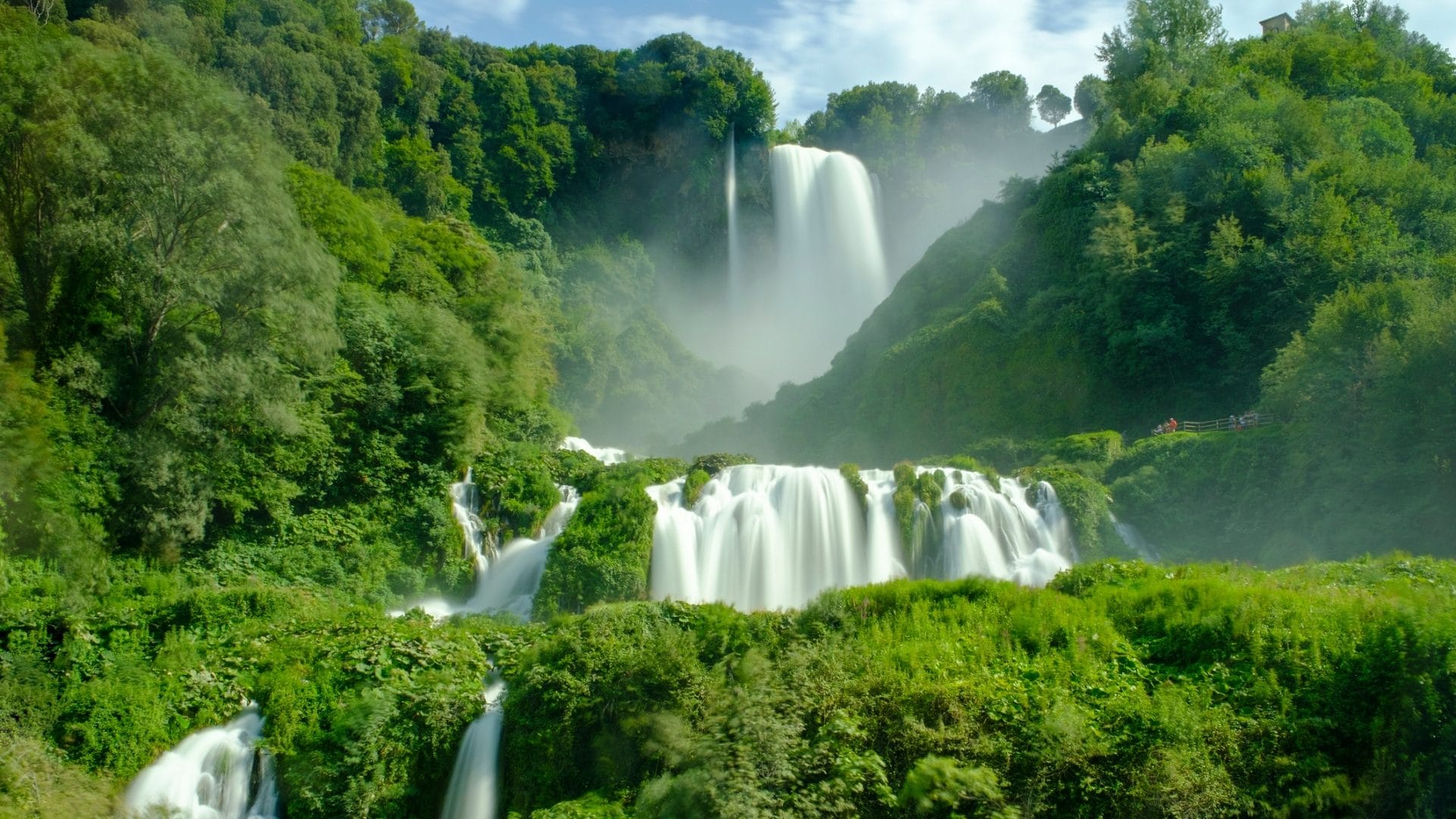 Dove si trova la cascata più bella d'Italia, creata più di 2000 anni fa