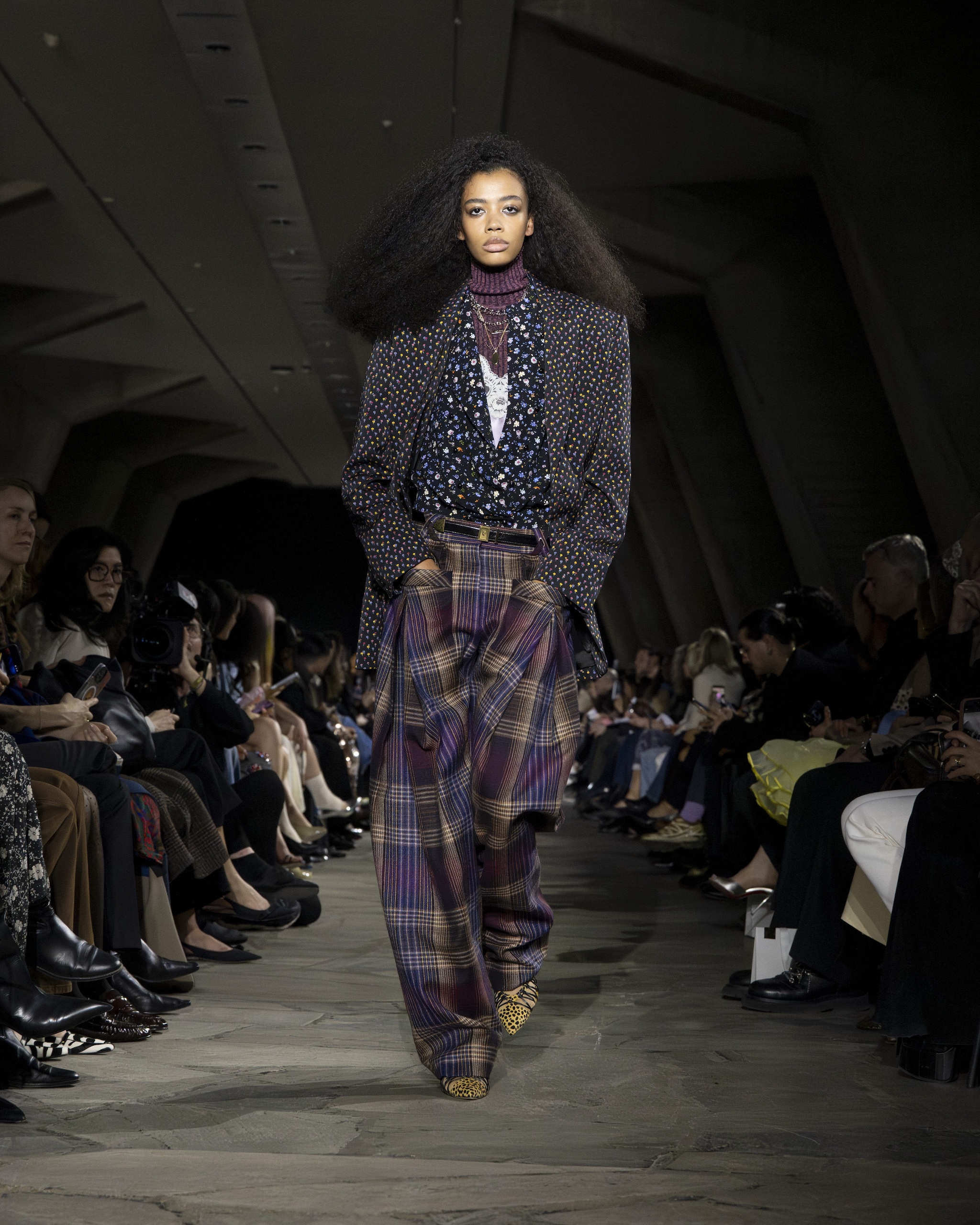 Un look della sfilata Autunno/Inverno 2026–2027 di Rabanne