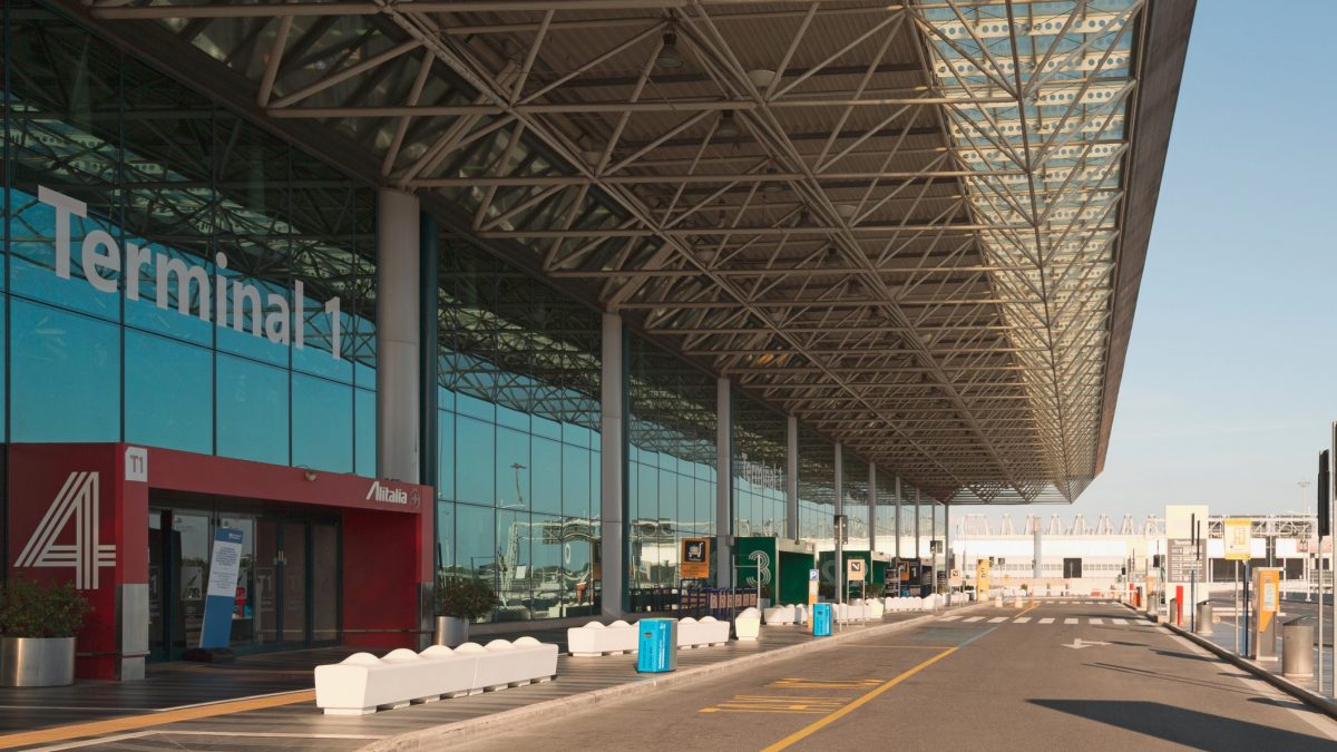 Terminal 1 all’Aeroporto Internazionale "Leonardo da Vinci" di Fiumicino