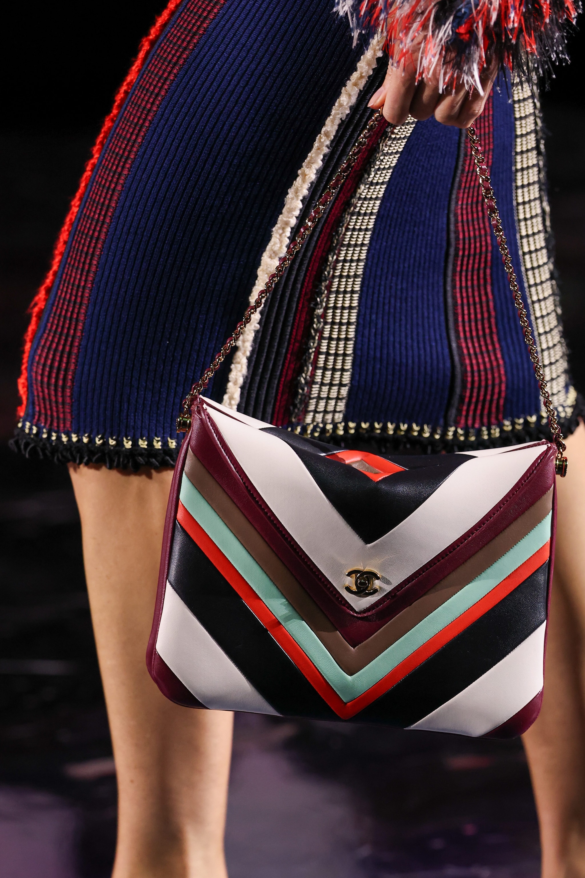 Una borsa della collezione Primavera/Estate 2026 disegnata da Matthieu Blazy per Chanel