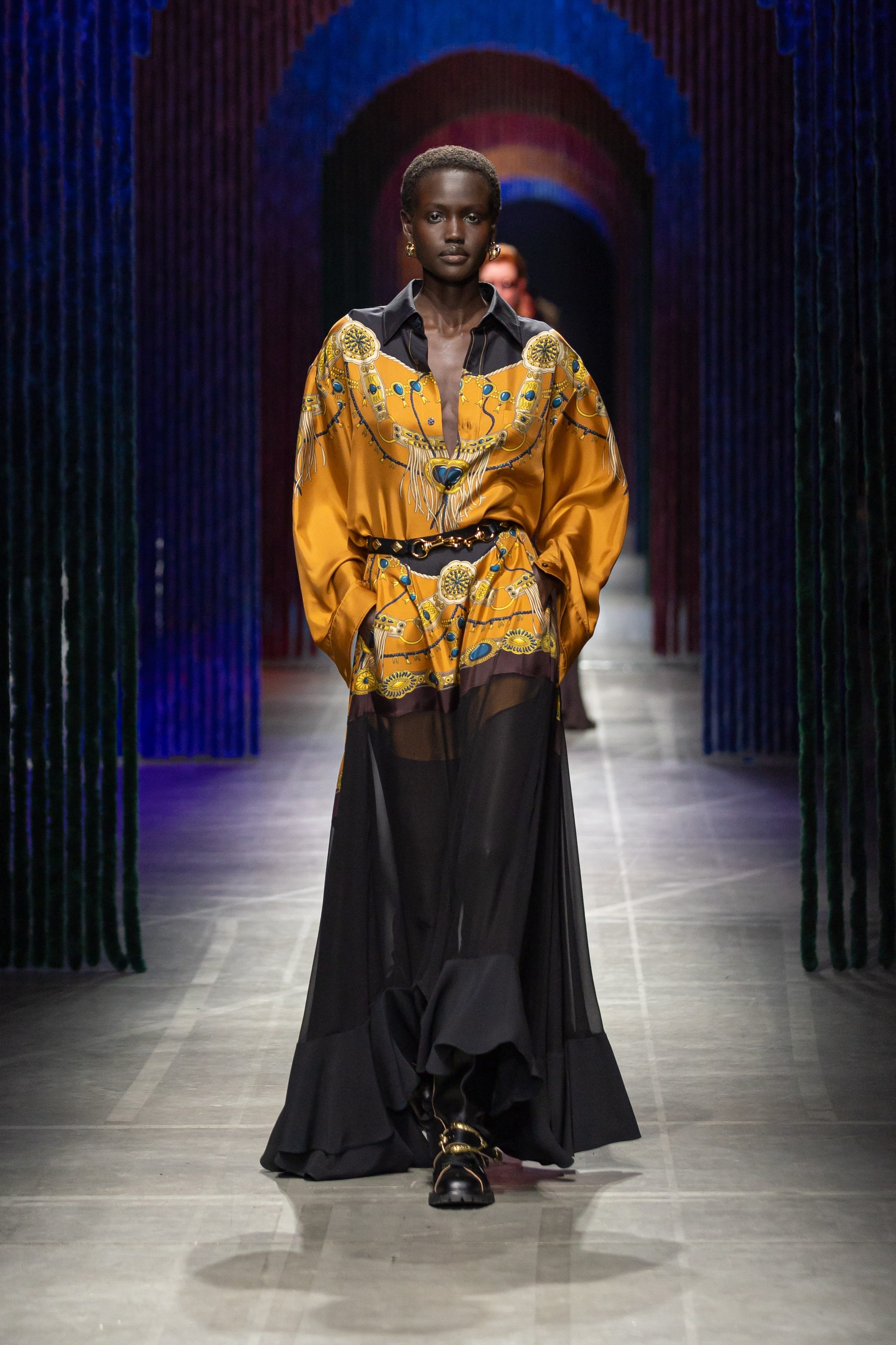 Un look Etro dalla sfilata Autunno/Inverno 2026–2027