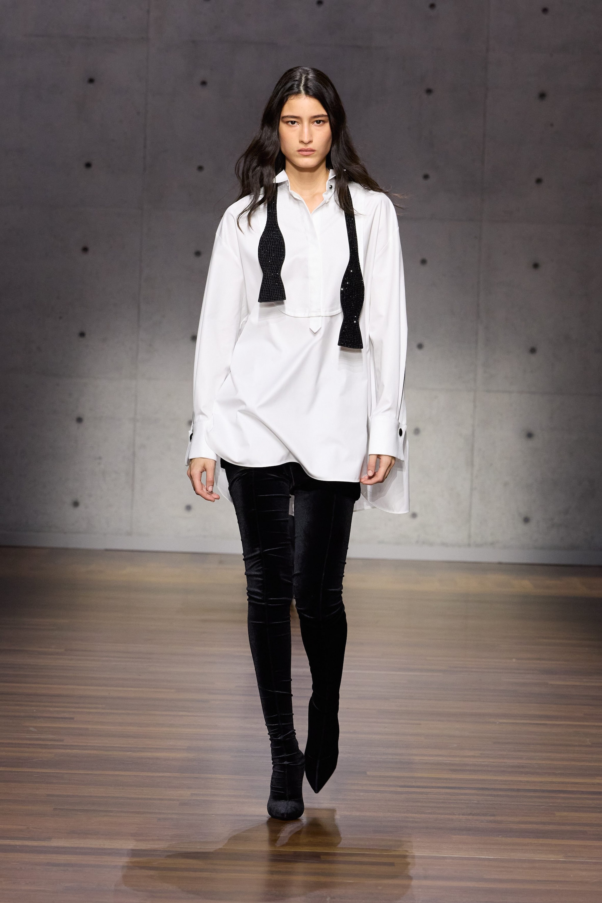 Un look Emporio Armani dalla sfilata Autunno/Inverno 2026–2027