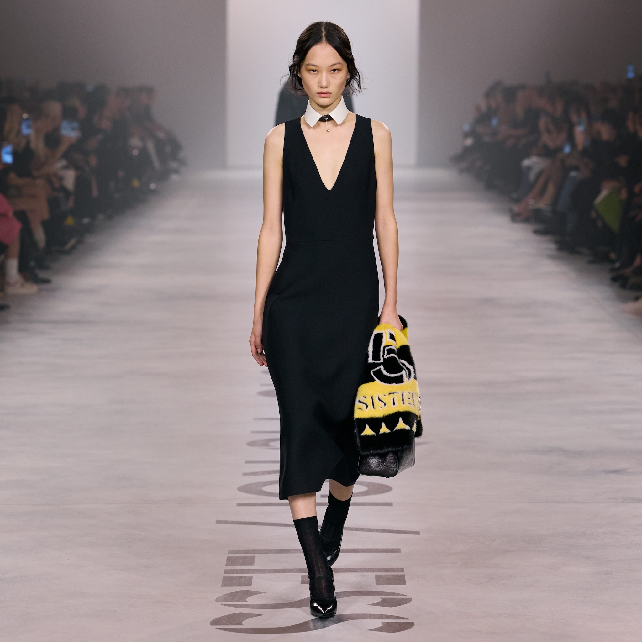 Un look Fendi dalla sfilata Autunno/Inverno 2026–2027