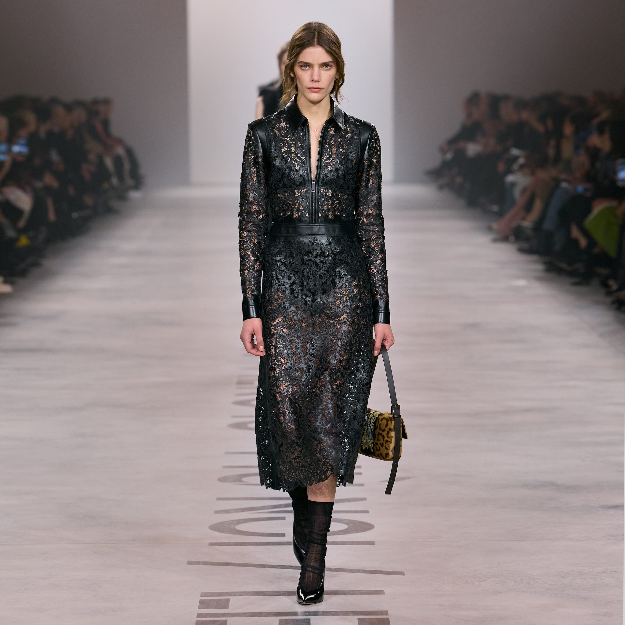 Un look Fendi dalla sfilata Autunno/Inverno 2026–2027