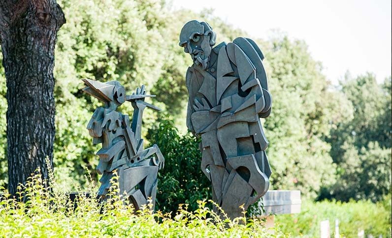 La statua di Pinocchio