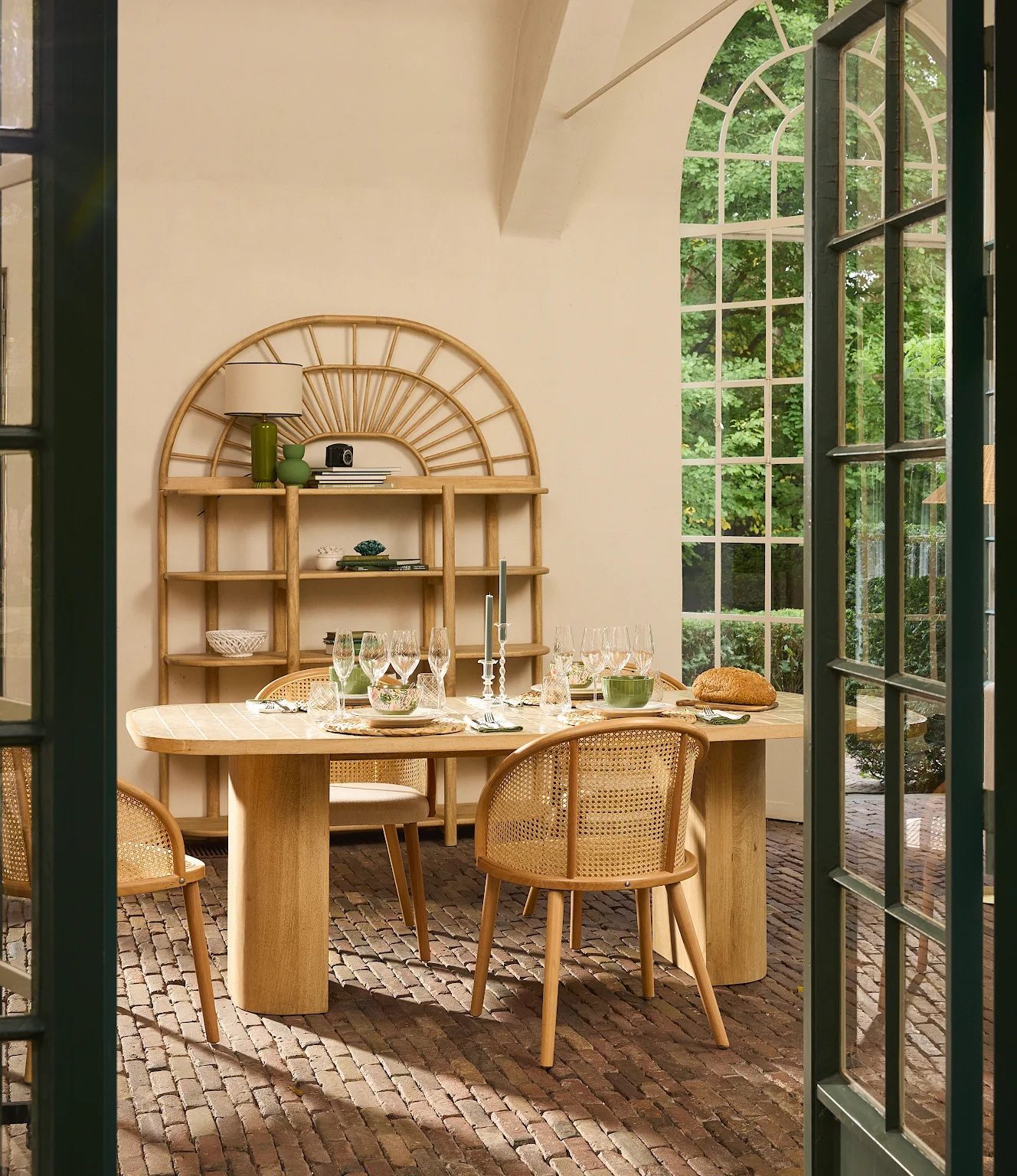 Mise en place di Pasqua "naturale"