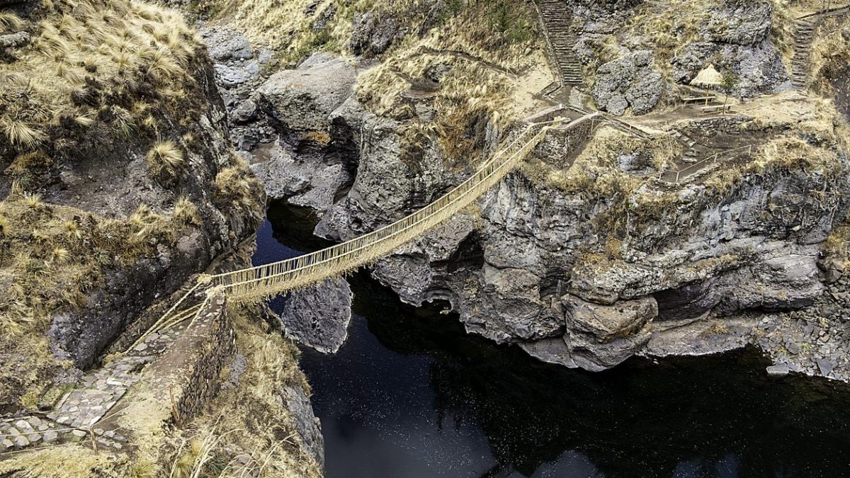 Ponte di corda Q’eswachaka (Perù)