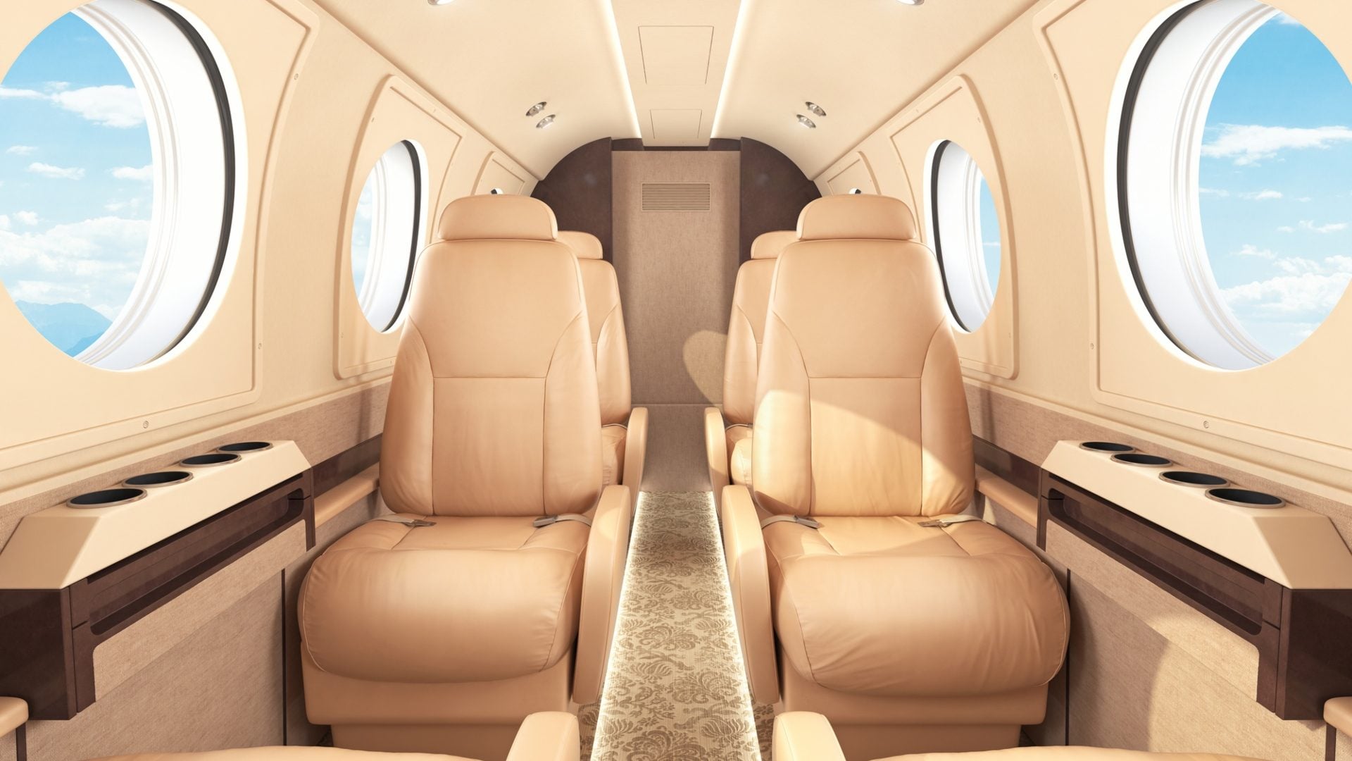 Le richieste più assurde dei milionari sui jet privati, dalle pareti in cashmere ai tappeti di seta