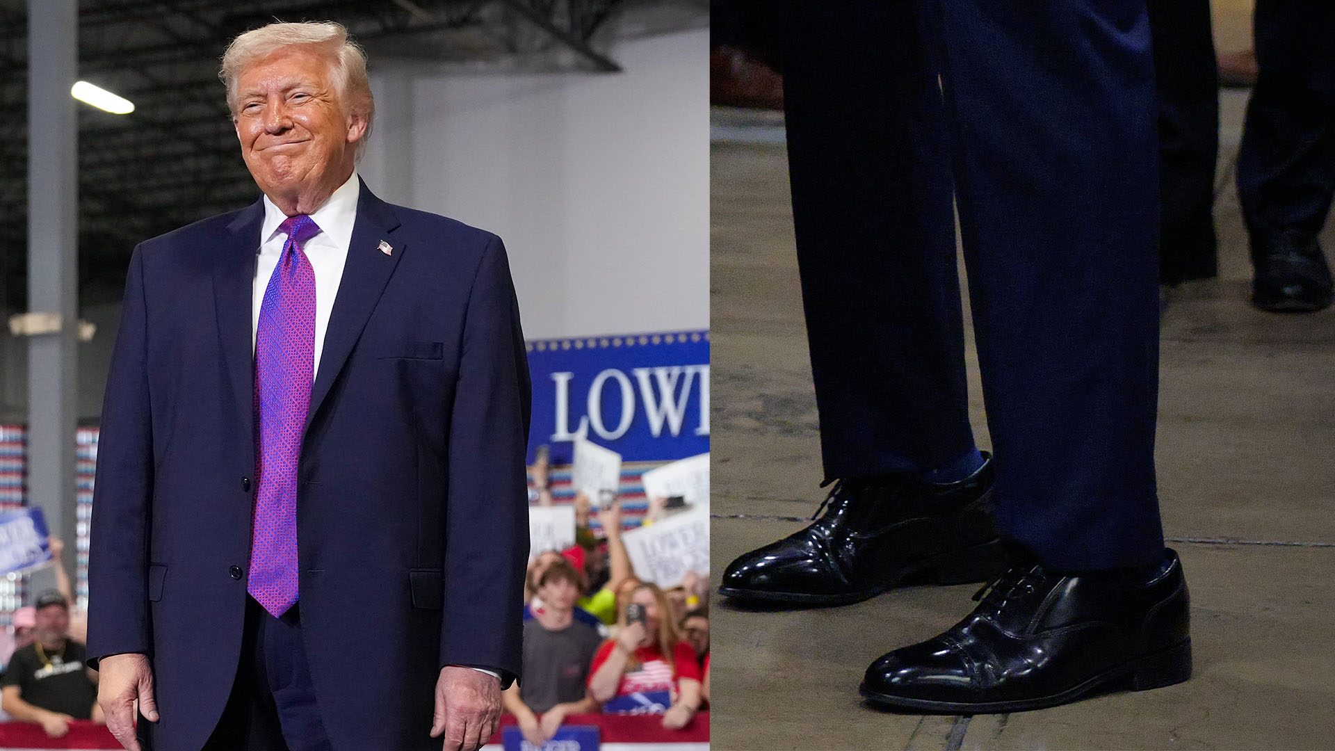 Le scarpe di Trump costano 145 euro: le regala ai suoi collaboratori, ma della taglia sbagliata