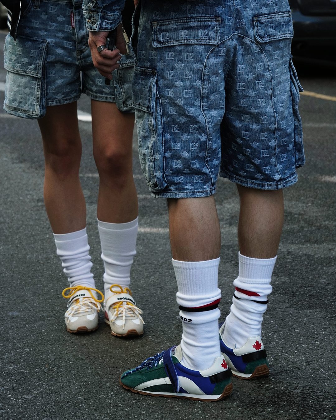 I modelli slim di Dsquared2