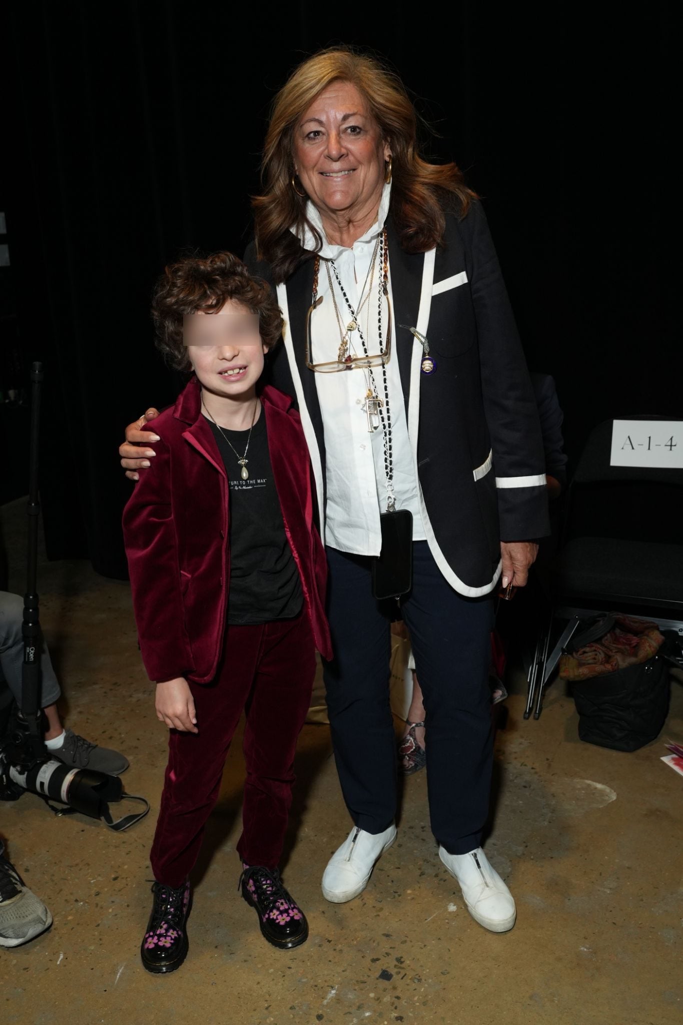 Max Alexander e Fern Mallis, creatrice della New York Fashion Week