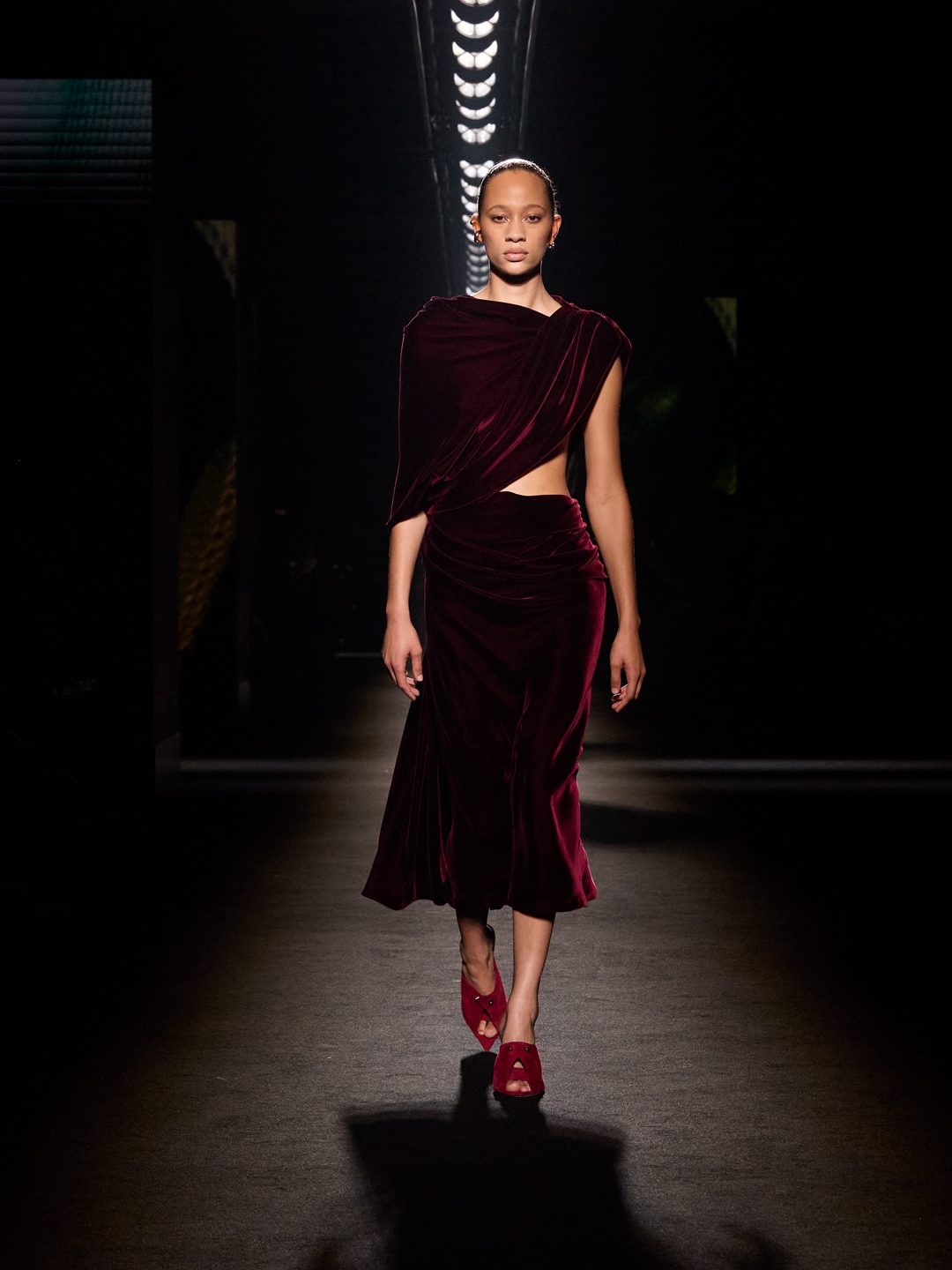 Abito drappeggiato Balenciaga