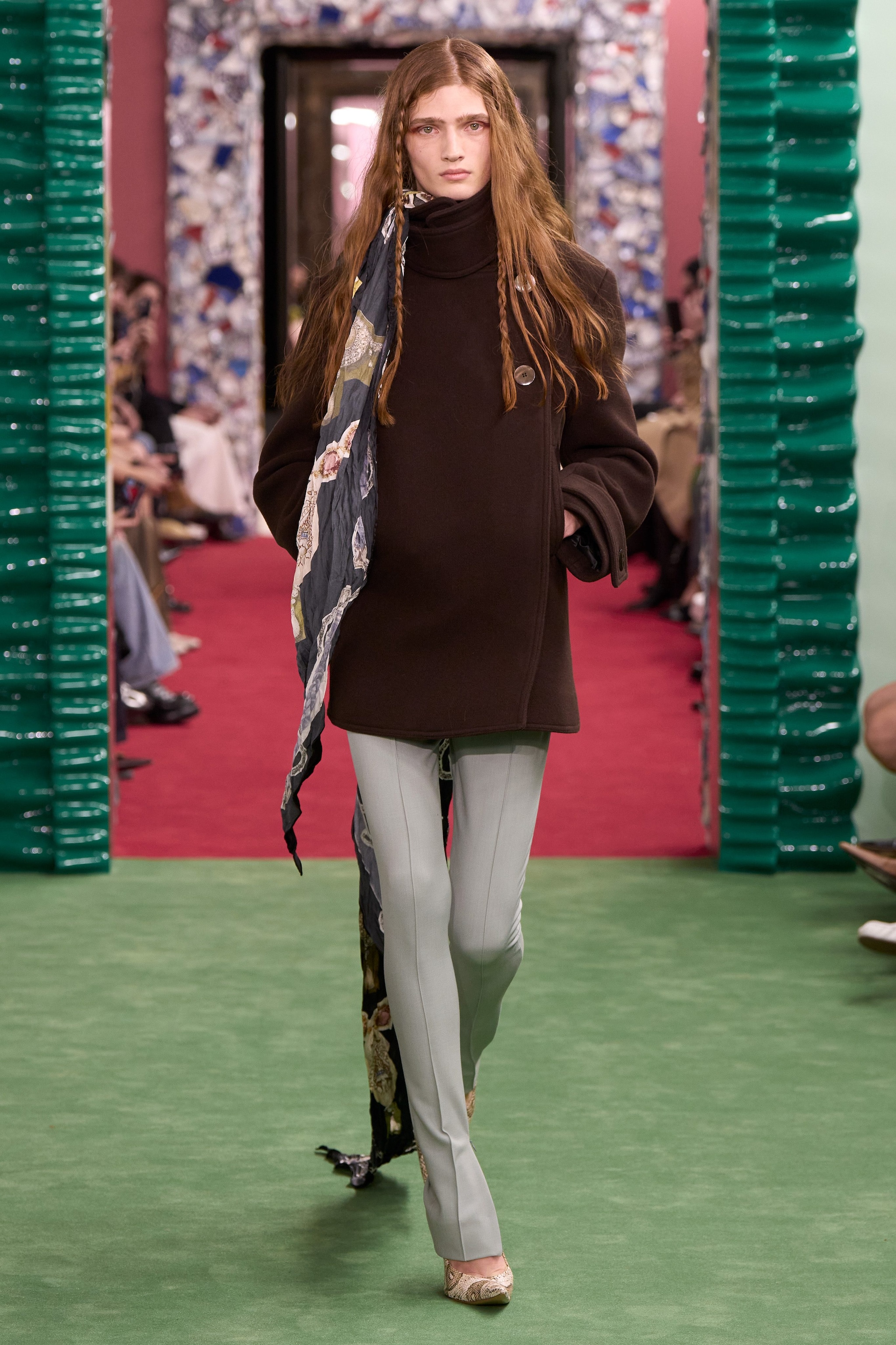 Cappotto con collo a imbuto Acne Studios