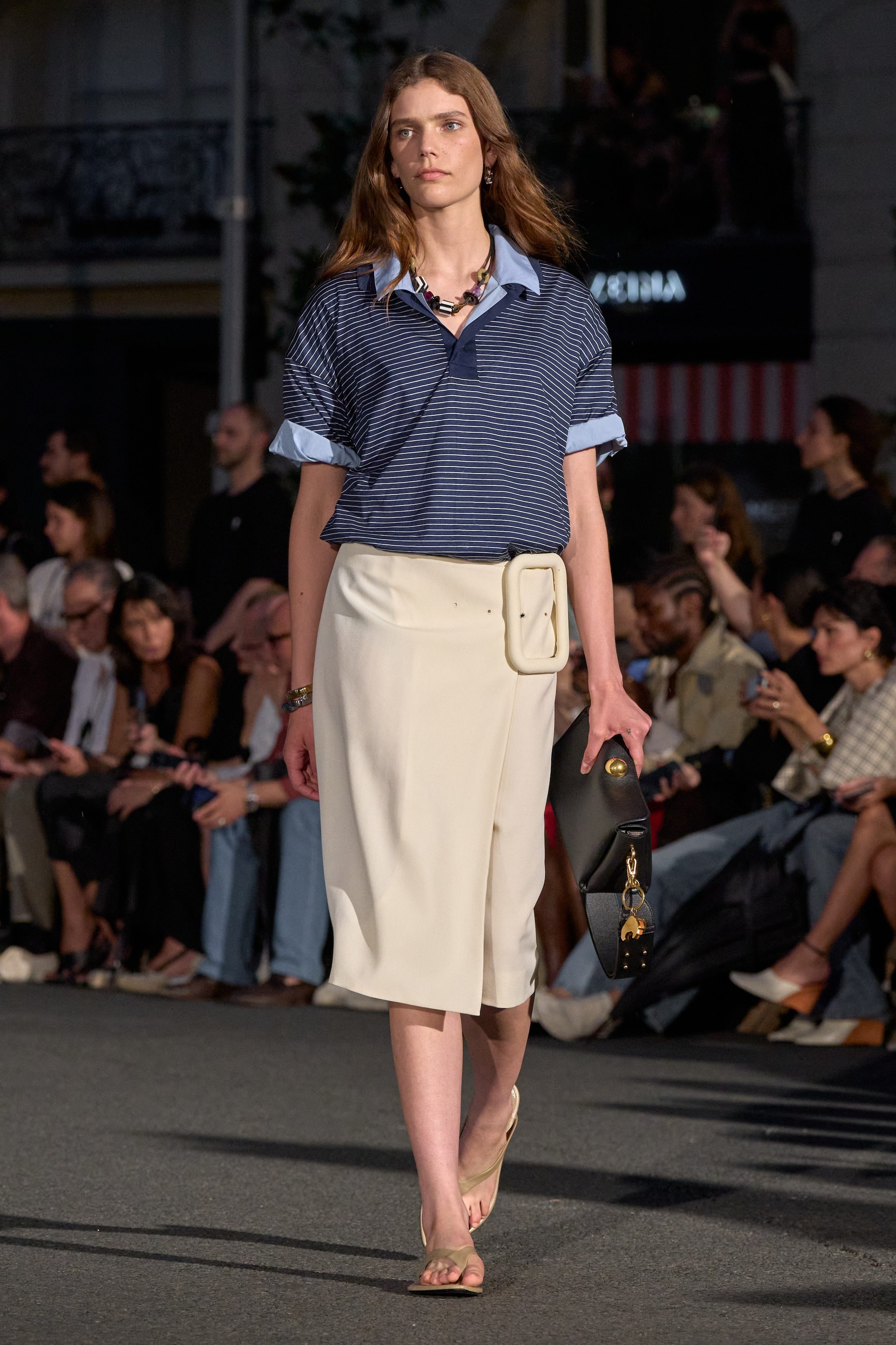 Polo a righe Ami Paris