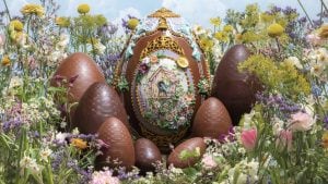 L’uovo di Pasqua più prezioso del 2026 è decorato a mano e costa oltre mille euro