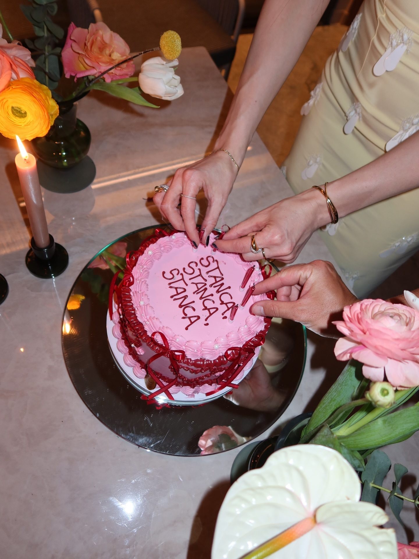 La torta personalizzata di Giulia Salemi